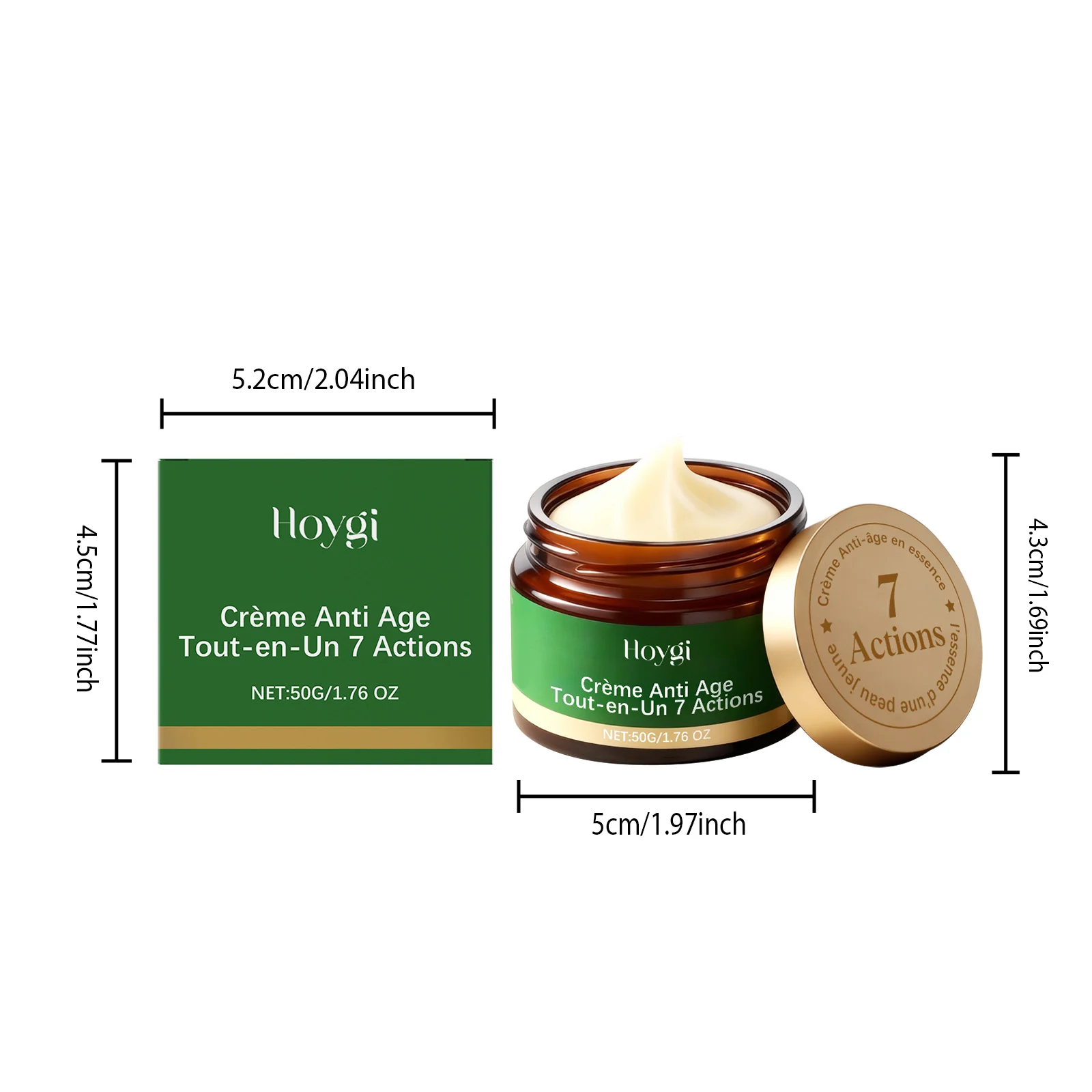 7-in-1 Multi-Effect Face Cream 50g Hydrating Firming Anti-Aging Moisturizer 2 7 in 1 multi effect face cream 50g hoy qr7zzmev desc 2 1