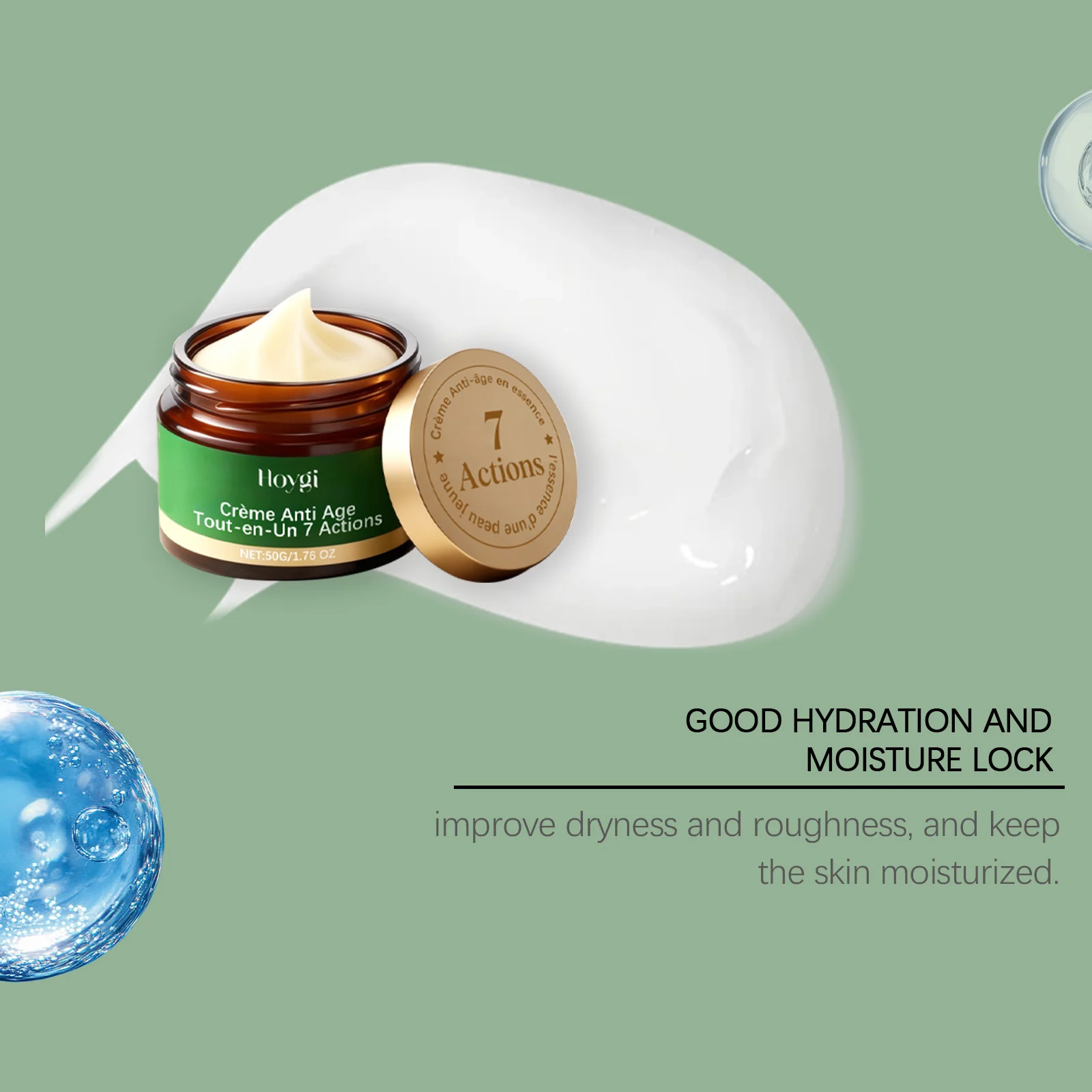 7-in-1 Multi-Effect Face Cream 50g Hydrating Firming Anti-Aging Moisturizer 8 7 in 1 multi effect face cream 50g hoy qr7zzmev desc 8
