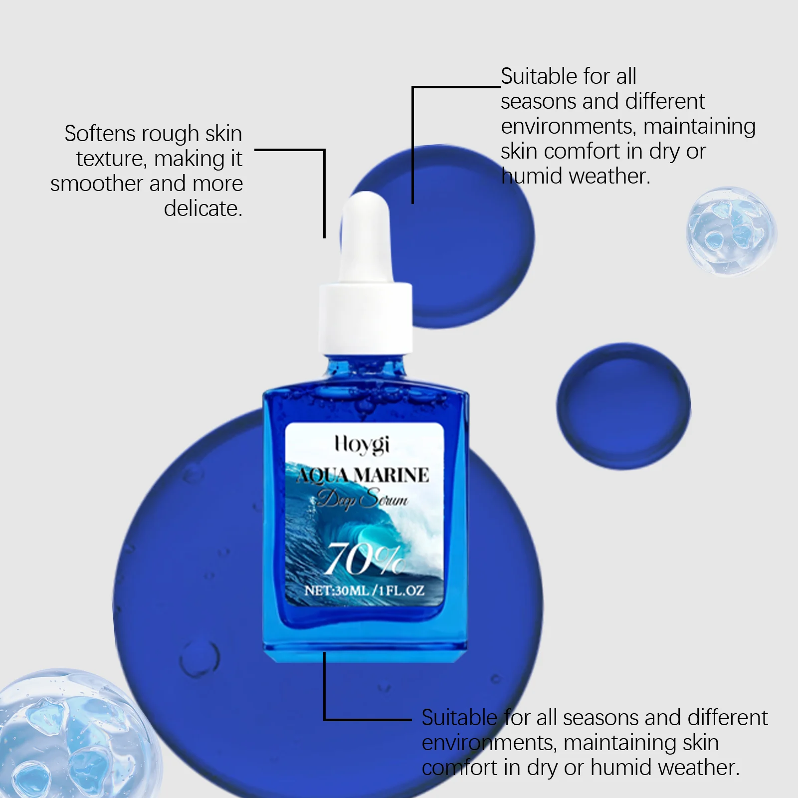 Aqua Marine Face Serum 30ml Hydrating Brightening Soothing Essence for All Skin Types 6 aqua marine face serum 30ml hydrating brightening hoy f2cdrhzm desc 6