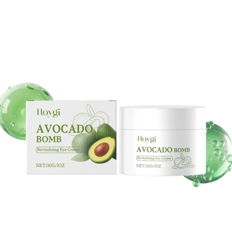 Hoygi Avocado Bomb Revitalizing Eye Cream for Wrinkles and Hydration