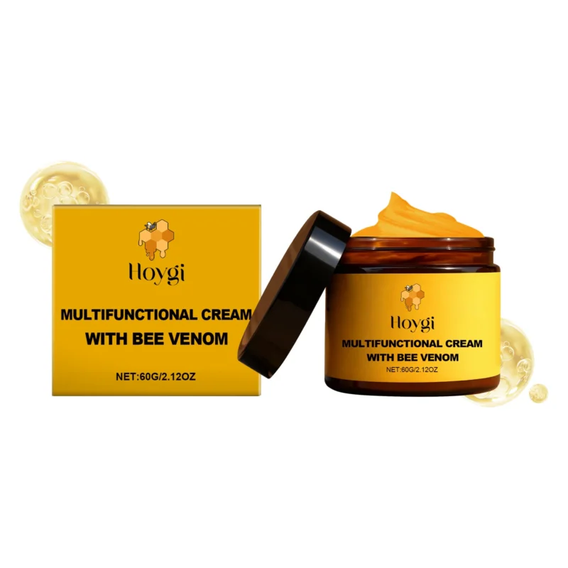 bee-venom-anti-aging-cream-acetyl-hexapeptide-8-vitamin-e-moisturizing-firming-face-cream-60g-hoy-urdkcfc5-1 Hoygi Bee Venom Anti-Aging Cream with Acetyl Hexapeptide-8 and Vitamin E for deep moisturizing and skin firming.