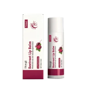 Hoygi Beetroot Lip Balm 5g for Deep Moisturizing, Pigmentation Reduction, and Natural Lip Color Enhancement
