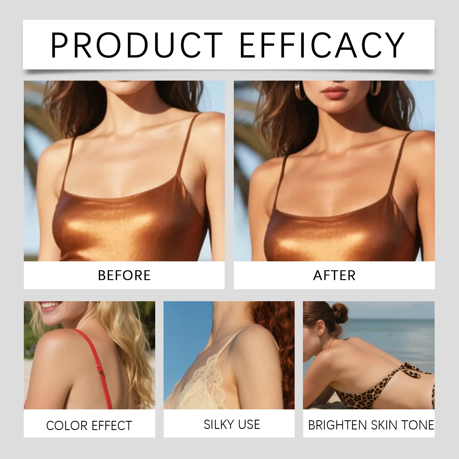 Hoygi Bronzing Drops for Gradual Tanning, Hydrating & Adjustable Color, 30ml 9 bronzing drops tanning serum hoy 3g9ujhph desc 9