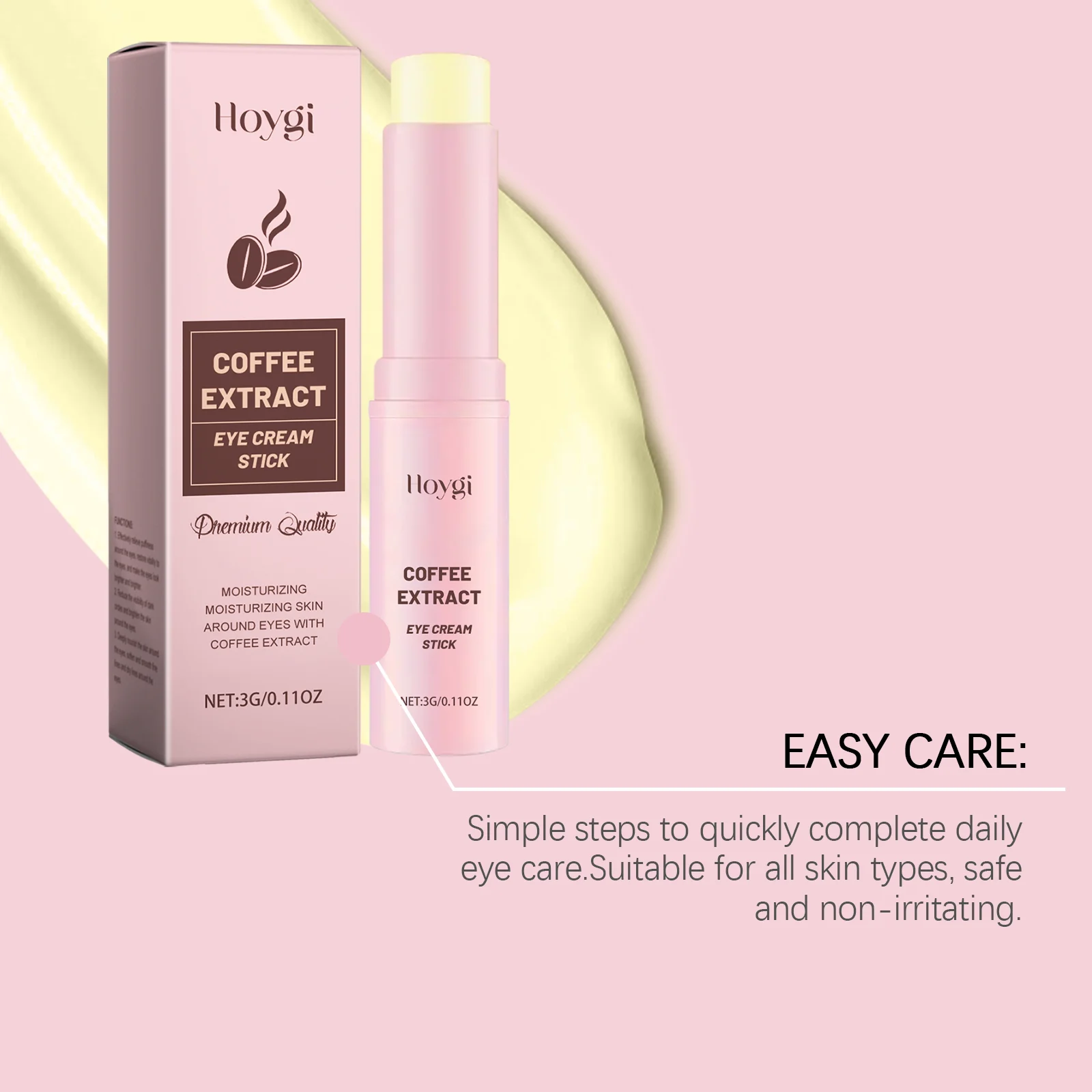 Caffeine Eye Cream Stick Tighten Brighten Moisturize Eye Area Skin Care 6 caffeine eye cream stick tighten brighten hoy vyycmxzn desc 6