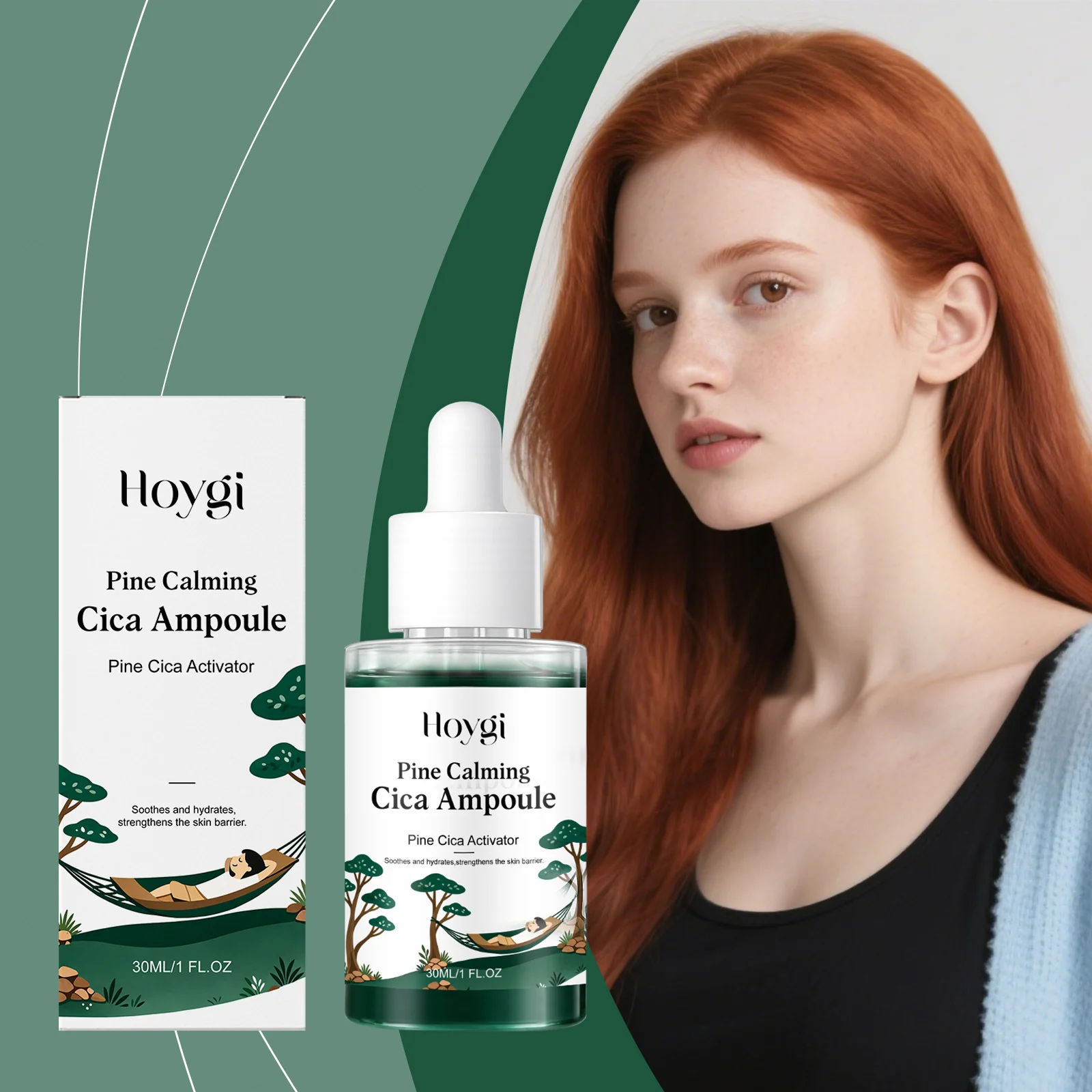 Centella Asiatica Serum 30ml Soothing Hydrating Face Essence for Skin Barrier Repair 3 centella asiatica serum 30ml soothing hydrating face essence hoy 7q435jwb desc 3
