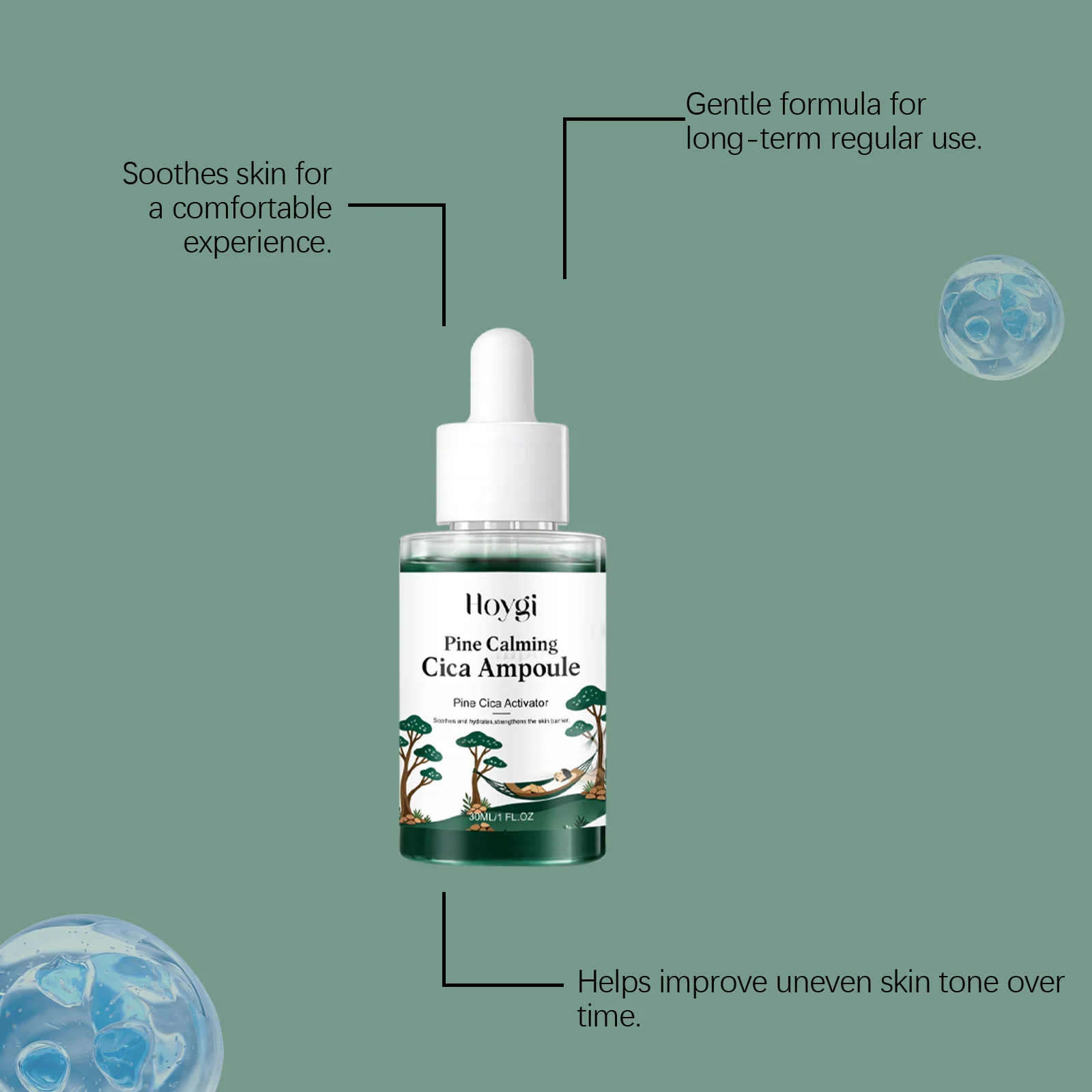 Centella Asiatica Serum 30ml Soothing Hydrating Face Essence for Skin Barrier Repair 9 centella asiatica serum 30ml soothing hydrating face essence hoy 7q435jwb desc 9