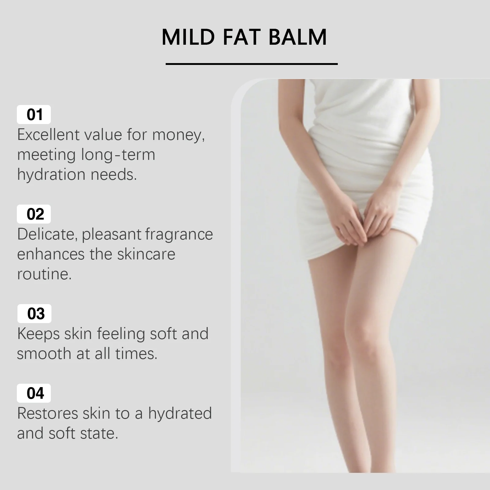 Hoygi Coconut Oil Moisturizing Body Balm for Dry Skin, Long-Lasting Hydration & Nourishing Shea Butter 6 coconut oil moisturizing body balm hoy kxvp8qgq desc 6
