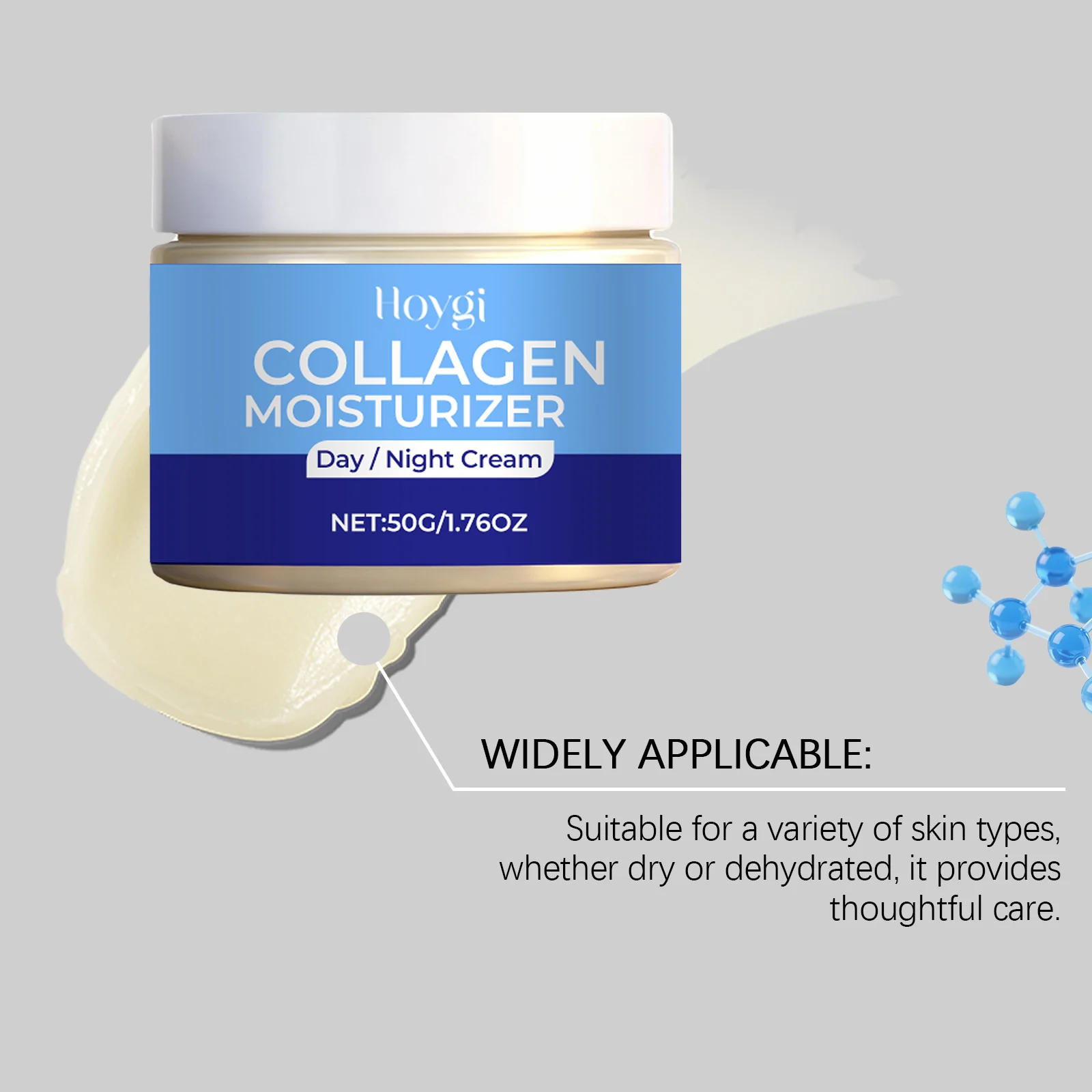 Collagen Moisturizer Day and Night Cream 50g for Deep Hydration and Elasticity 7 collagen moisturizer day night cream 50g hoy grvdcyhz desc 7
