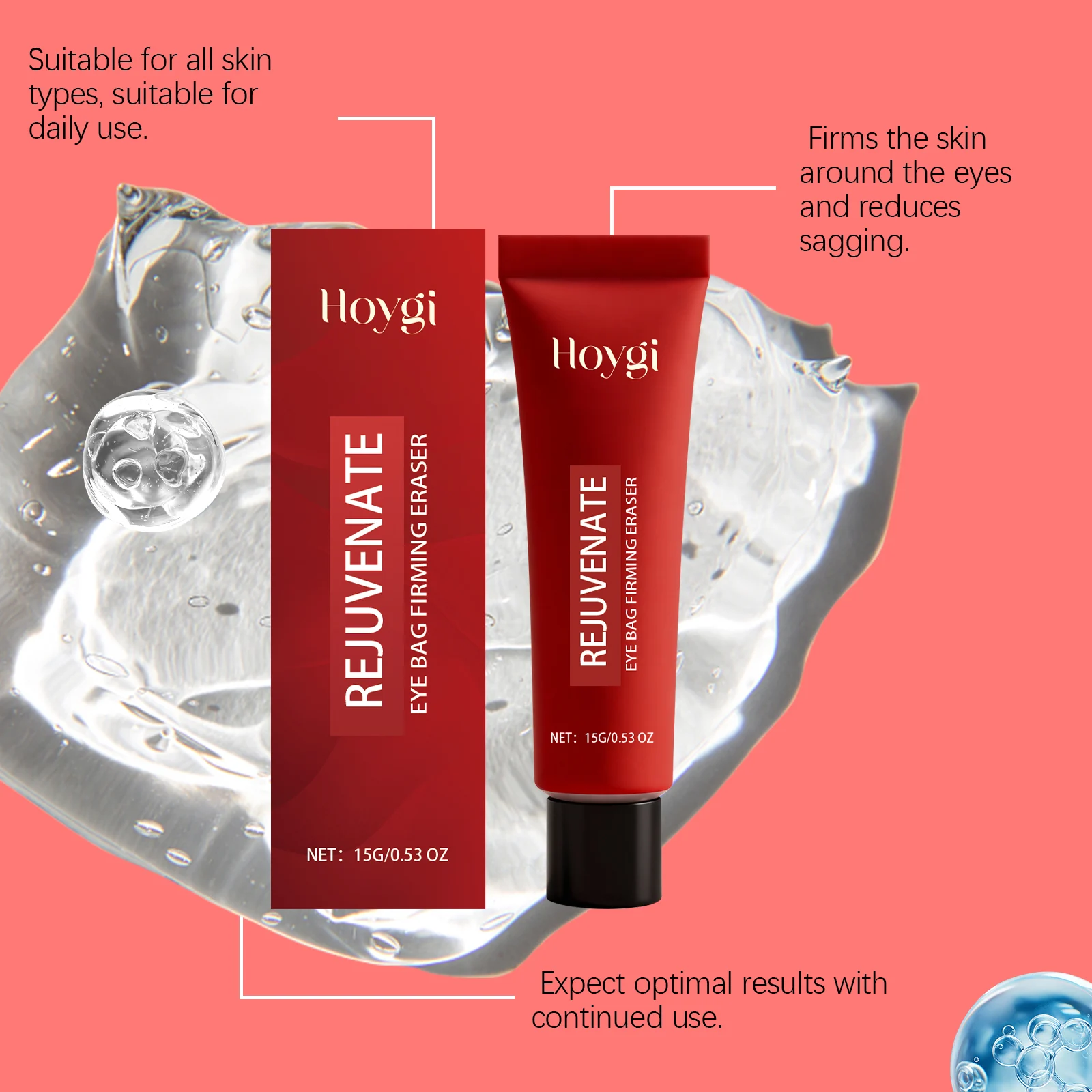 Eye Hydrating Gel 15g Moisturizing & Revitalizing Eye Care for Dark Circles & Puffiness 7 eye hydrating gel 15g hoy 4fwrqhav desc 7