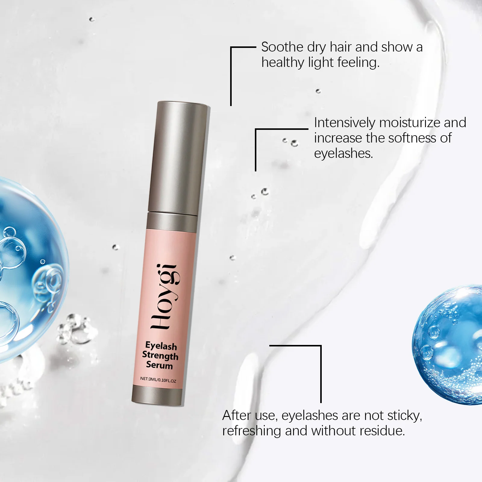 Eyelash Serum for Growth, Nourishing & Lengthening with Centella & Hyaluronic Acid, 3ml 7 eyelash serum growth nourishing lengthening 3ml hoy jkq7jj9s desc 7
