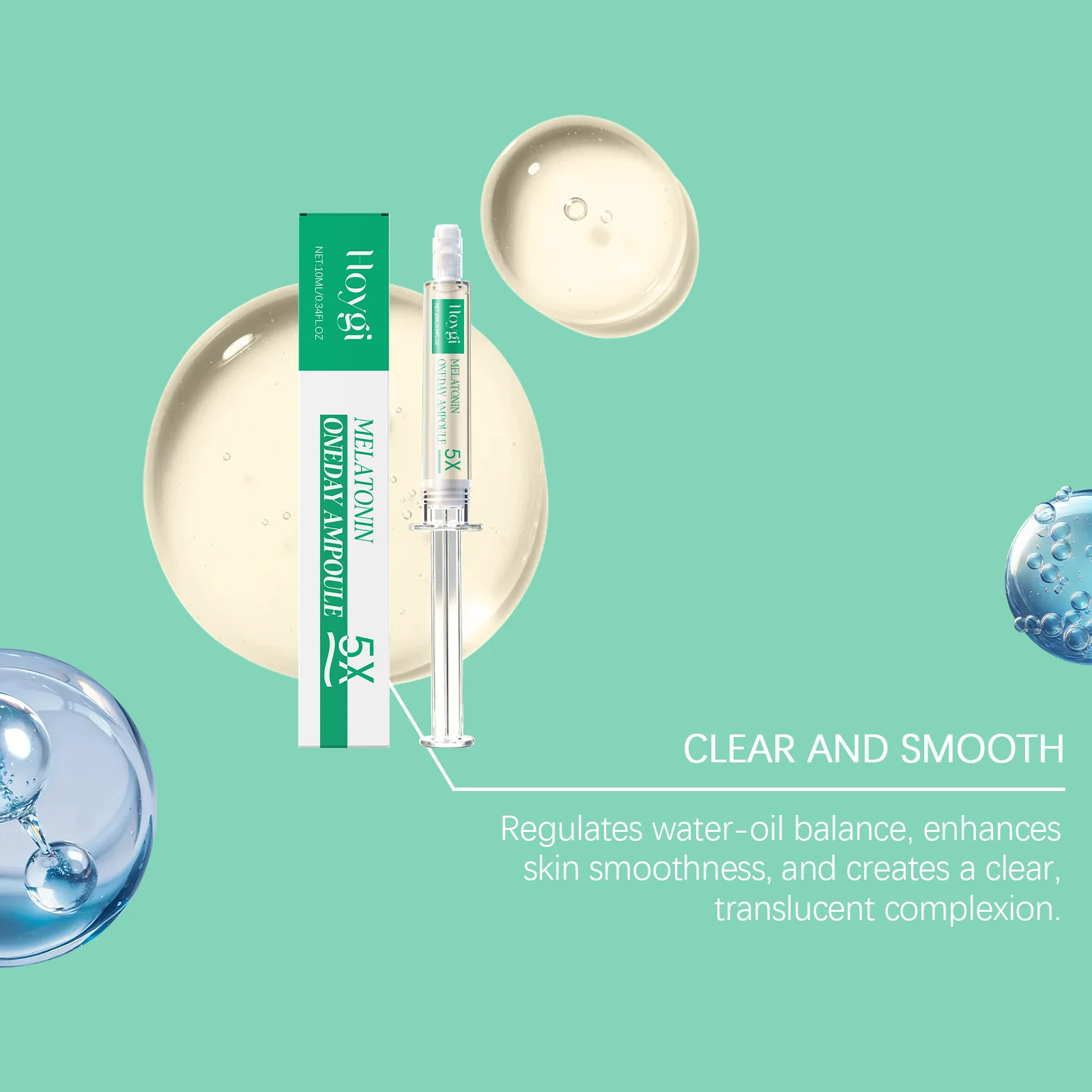 Facial Moisturizing Serum for Hydration, Brightening & Dark Spot Reduction with Glutathione 9 facial moisturizing serum glutathione ampoule 10ml hoy tbhtm9ng desc 9
