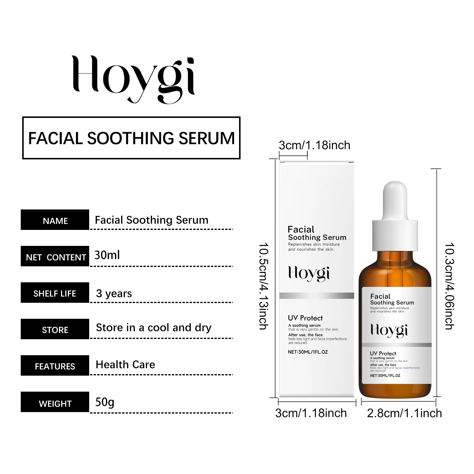 Facial Soothing Serum 30ml for Hydration and Even Skin Tone 1 facial soothing serum 30ml hoy 89xr7xcd desc 1