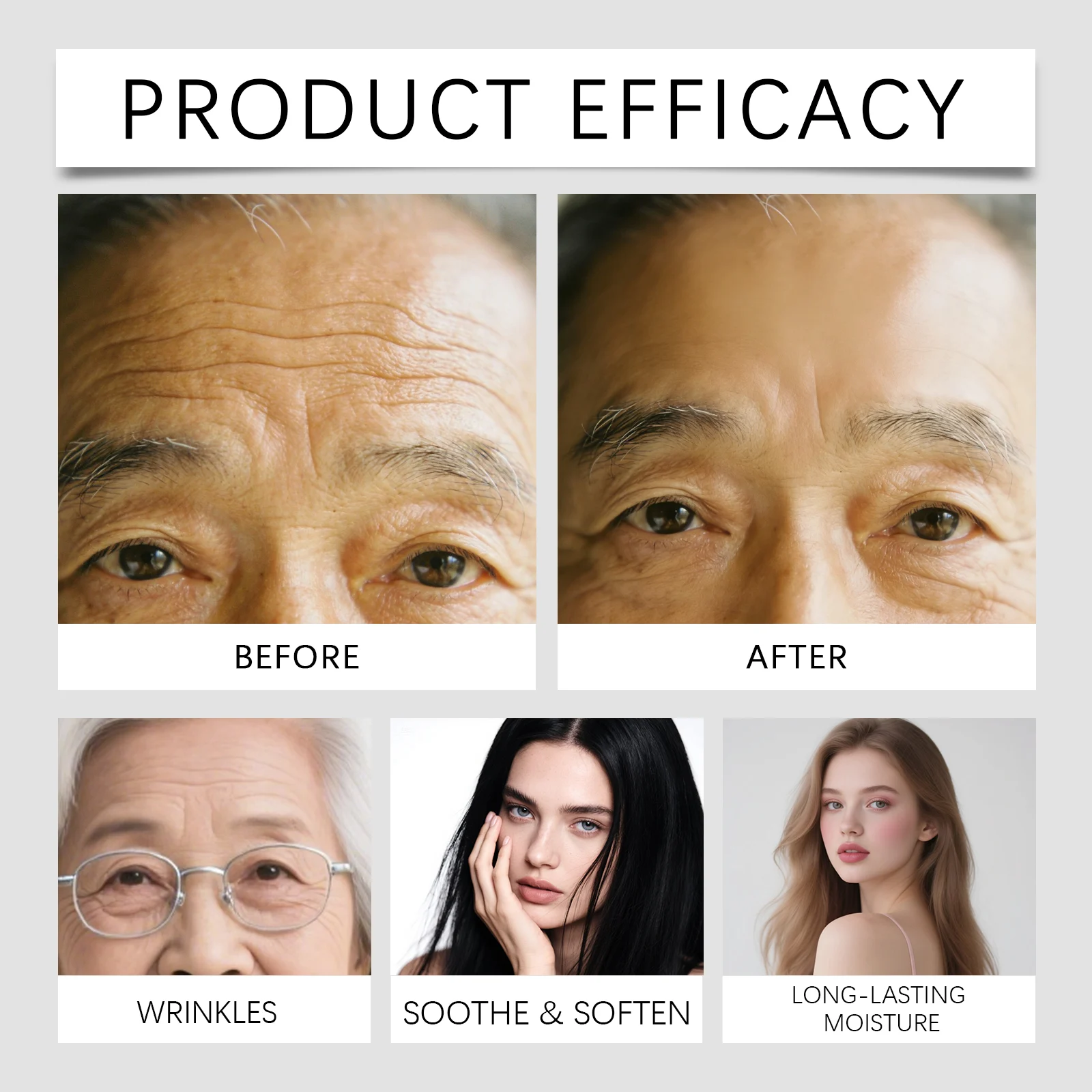 Hoygi Forehead Patches for Wrinkles, Smoothing & Moisturizing Care, 10 Pieces 9 forehead wrinkle patches hoy 68awb4q6 desc 9
