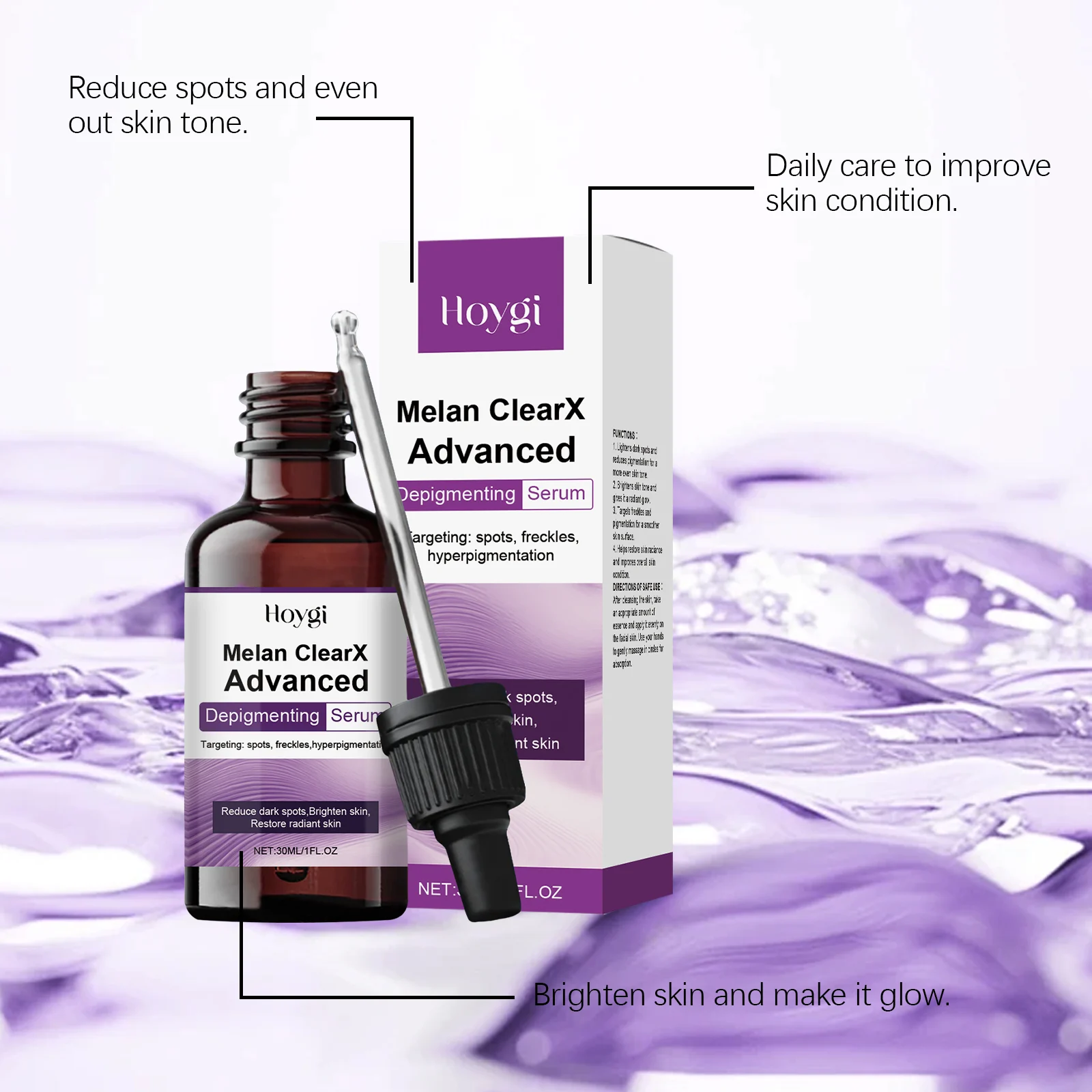 Depigmenting Serum for Face 30ml Brightening Spot Treatment for Dark Spots Freckles Hyperpigmentation 6 hoygi depigmenting serum 30ml brightening spot treatment freckles hoy pn87j5qj desc 6
