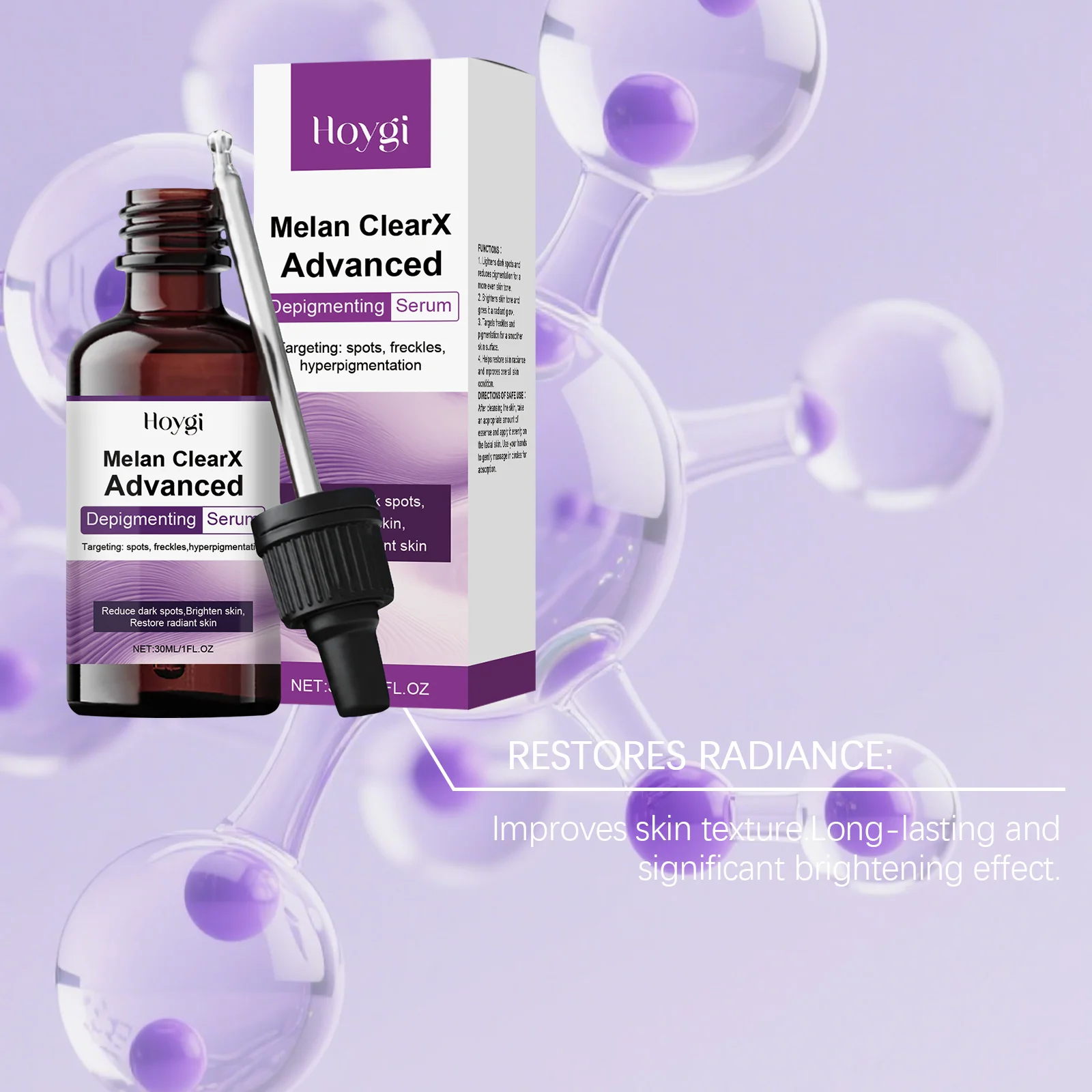 Depigmenting Serum for Face 30ml Brightening Spot Treatment for Dark Spots Freckles Hyperpigmentation 8 hoygi depigmenting serum 30ml brightening spot treatment freckles hoy pn87j5qj desc 8