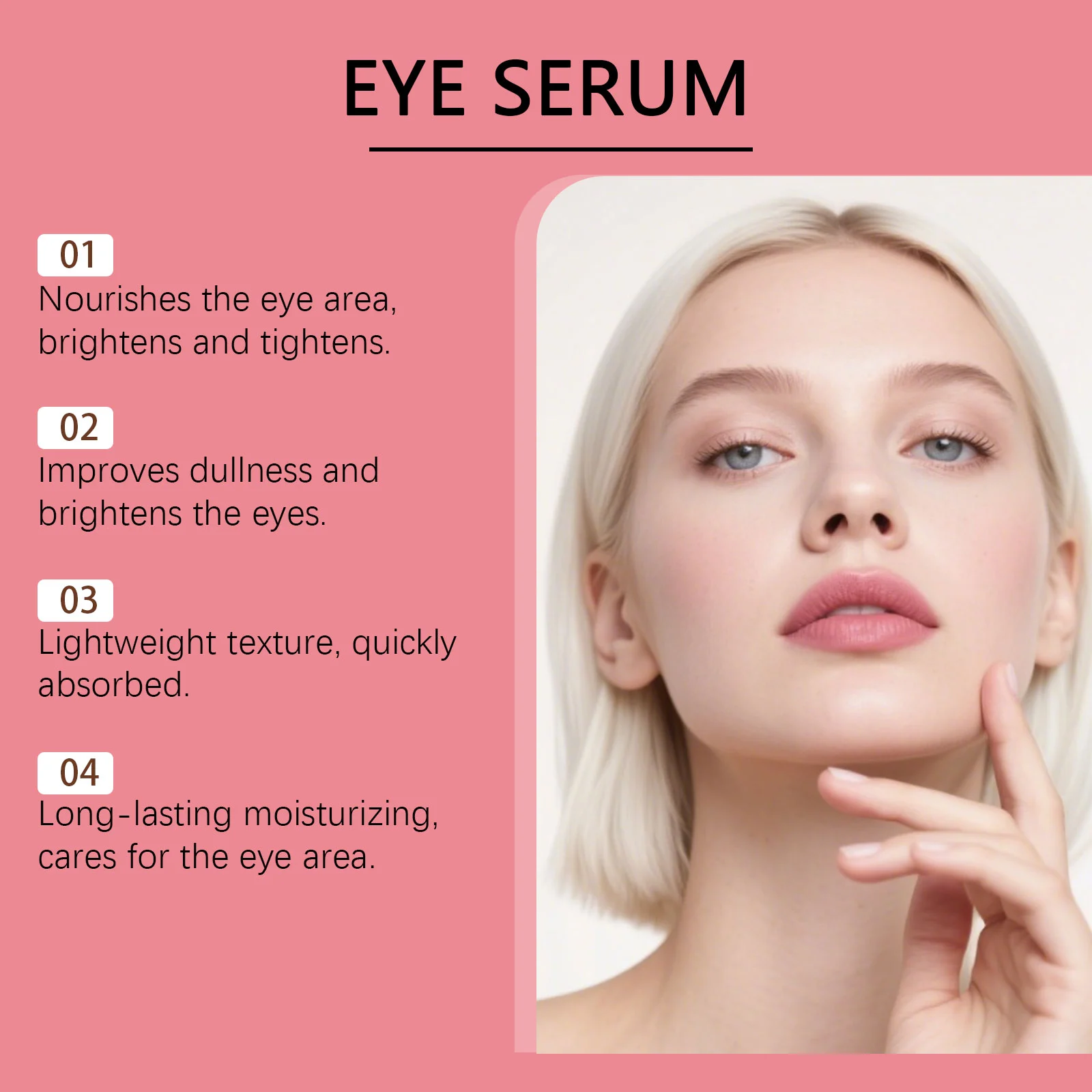 Eye Moisturizing Serum 15ml with 5% Caffeine & Roller Head for Dark Circles & Puffiness 9 hoygi eye moisturizing serum 15ml caffeine roller hoy ekbyz2p8 desc 9