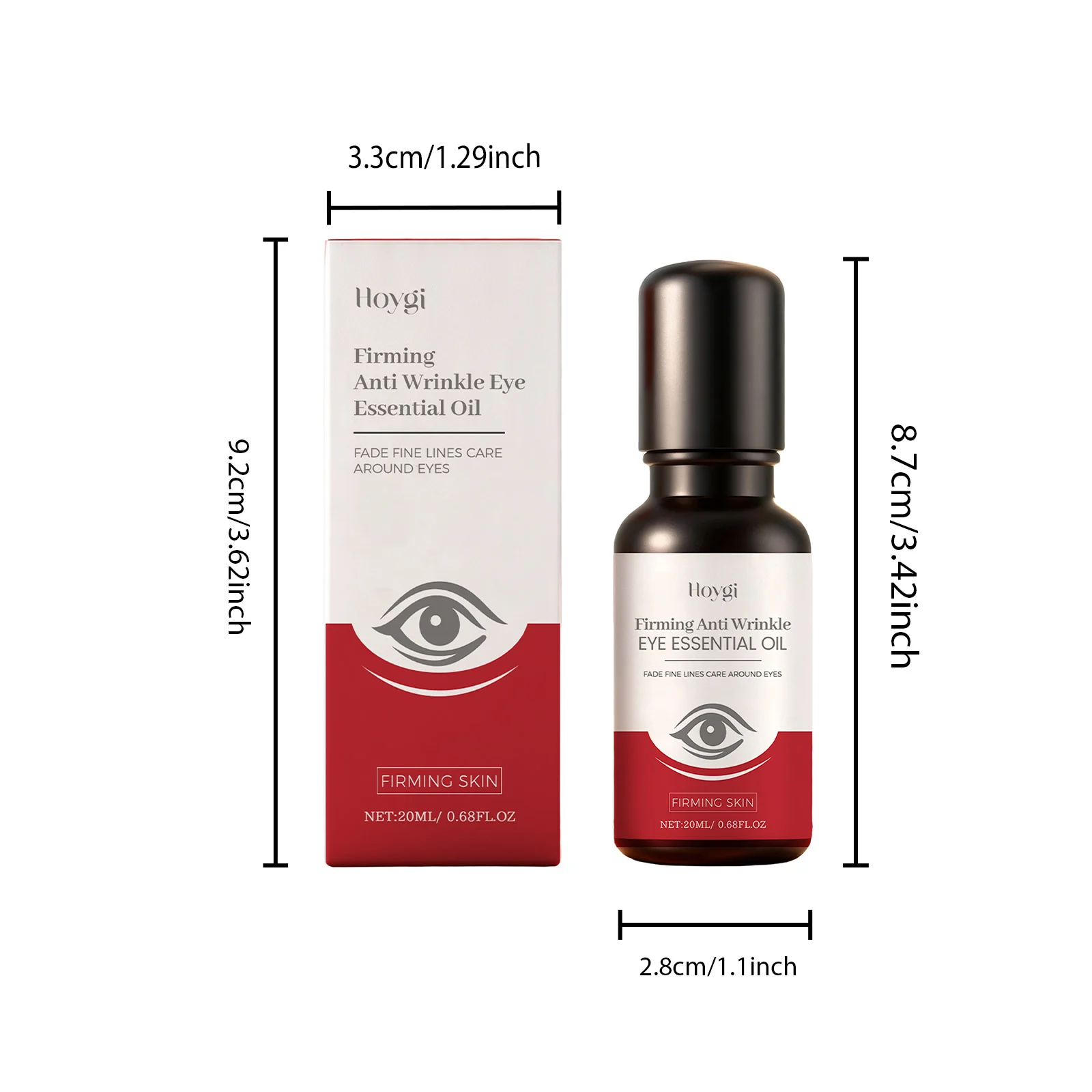 Eye Roll-On Essential Oil 20ml for Fine Lines, Firming & Hydration 1 hoygi eye roll on essential oil 20ml hoy e78y6hqq desc 1