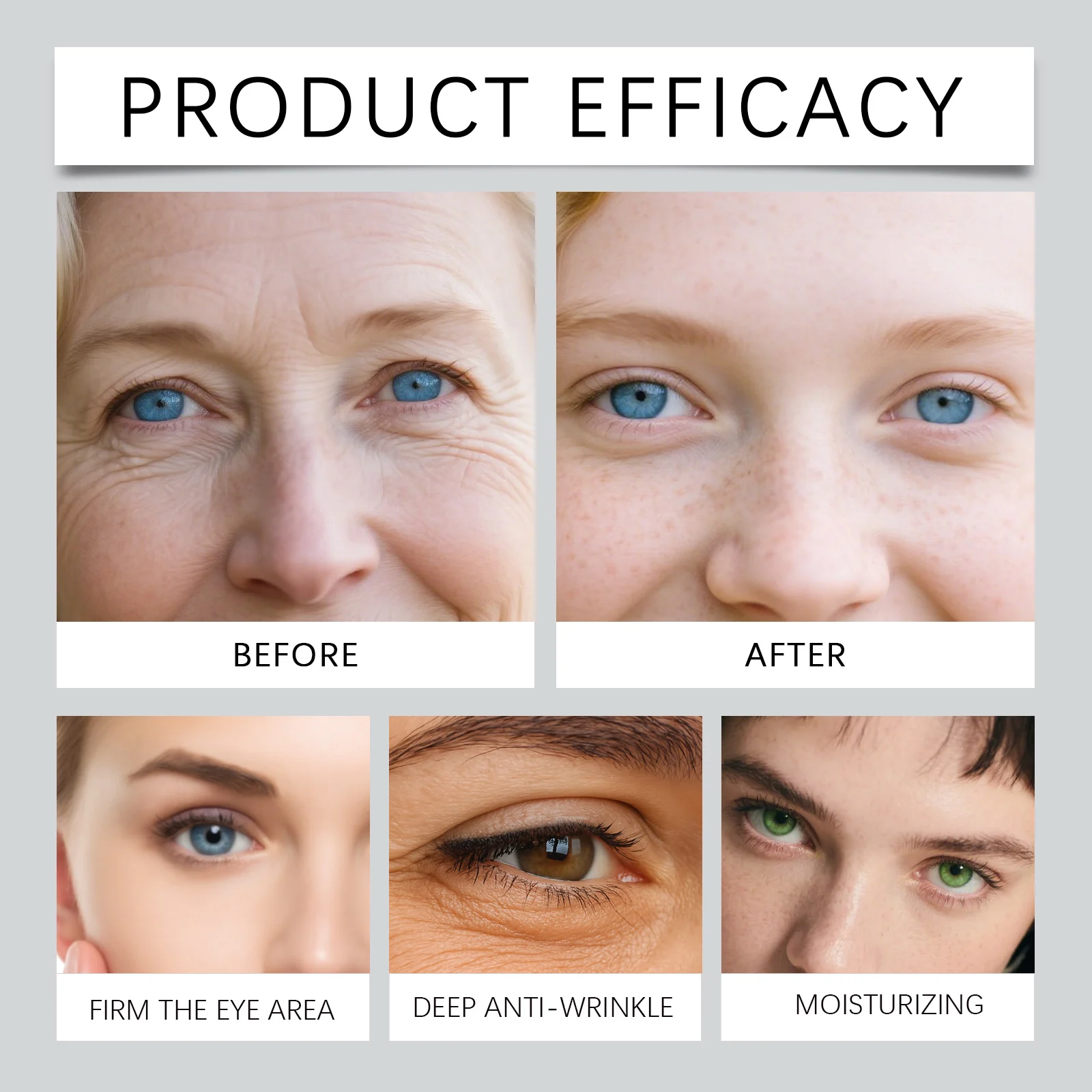 Eye Tightening Cream 50g for Puffiness and Fine Lines, Gentle Care with Arginine and Retinol 9 hoygi eye tightening cream 50g hoy mrb3r6ma desc 9