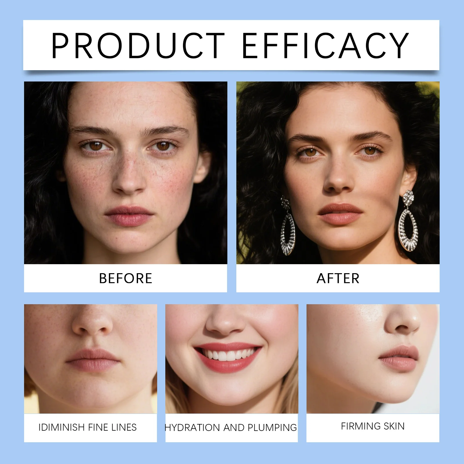 Firming Serum with Hyaluronic Acid & Copper Peptides 29ml for Hydration, Wrinkle Reduction and Skin Tightening 12 hoygi firming serum hyaluronic acid copper peptides 29ml hoy bbkqjeev desc 12