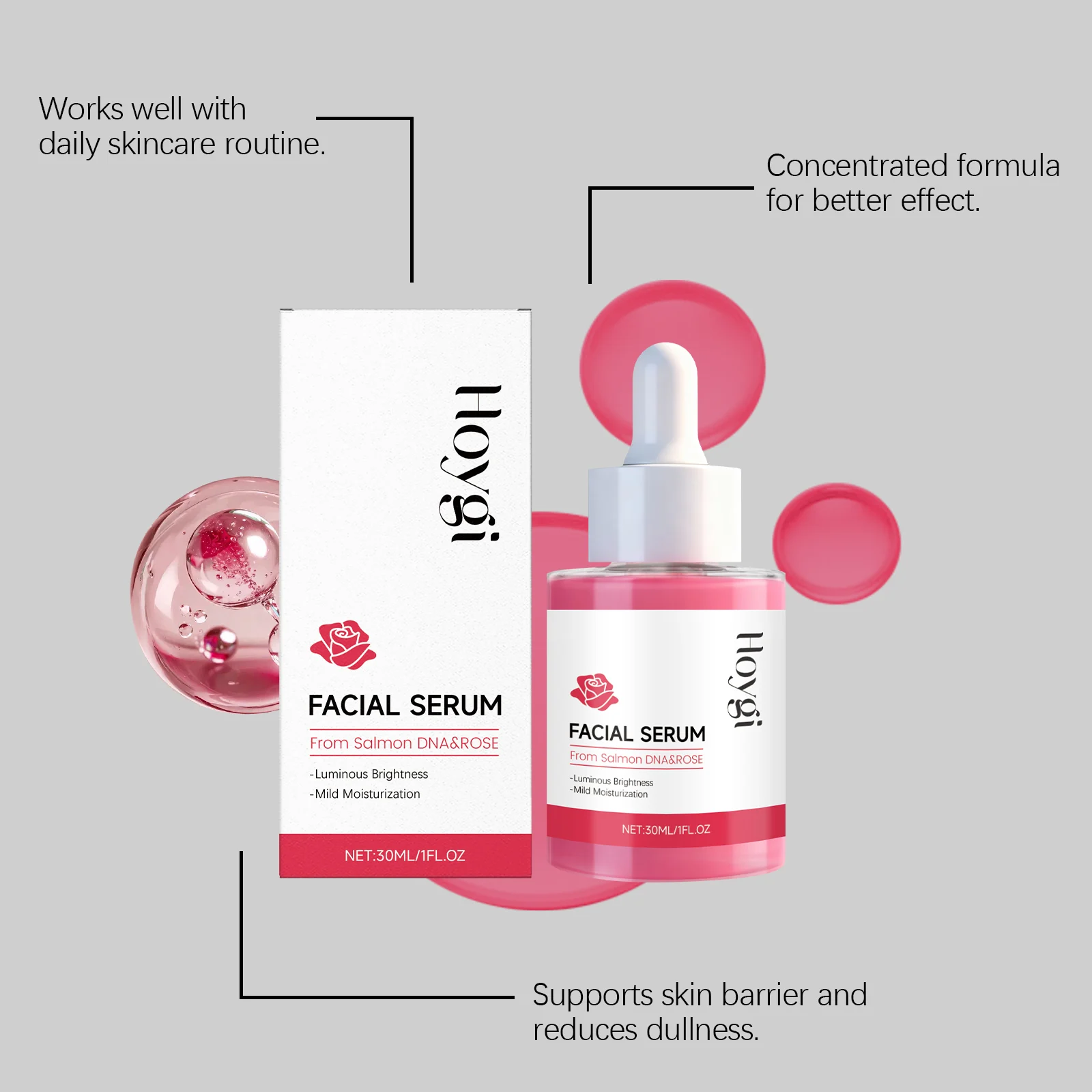 Hydrating Brightening Serum 30ml for Radiant & Supple Facial Skin 7 hoygi hydrating brightening serum 30ml hoy tj9uds3m desc 7