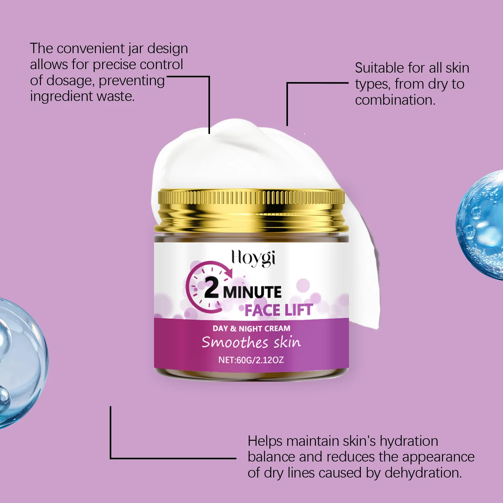 Hydrating Face Cream 60g for Deep Moisture, Nourishment and Firming 9 hoygi hydrating face cream 60g hoy zzbzn82c desc 9