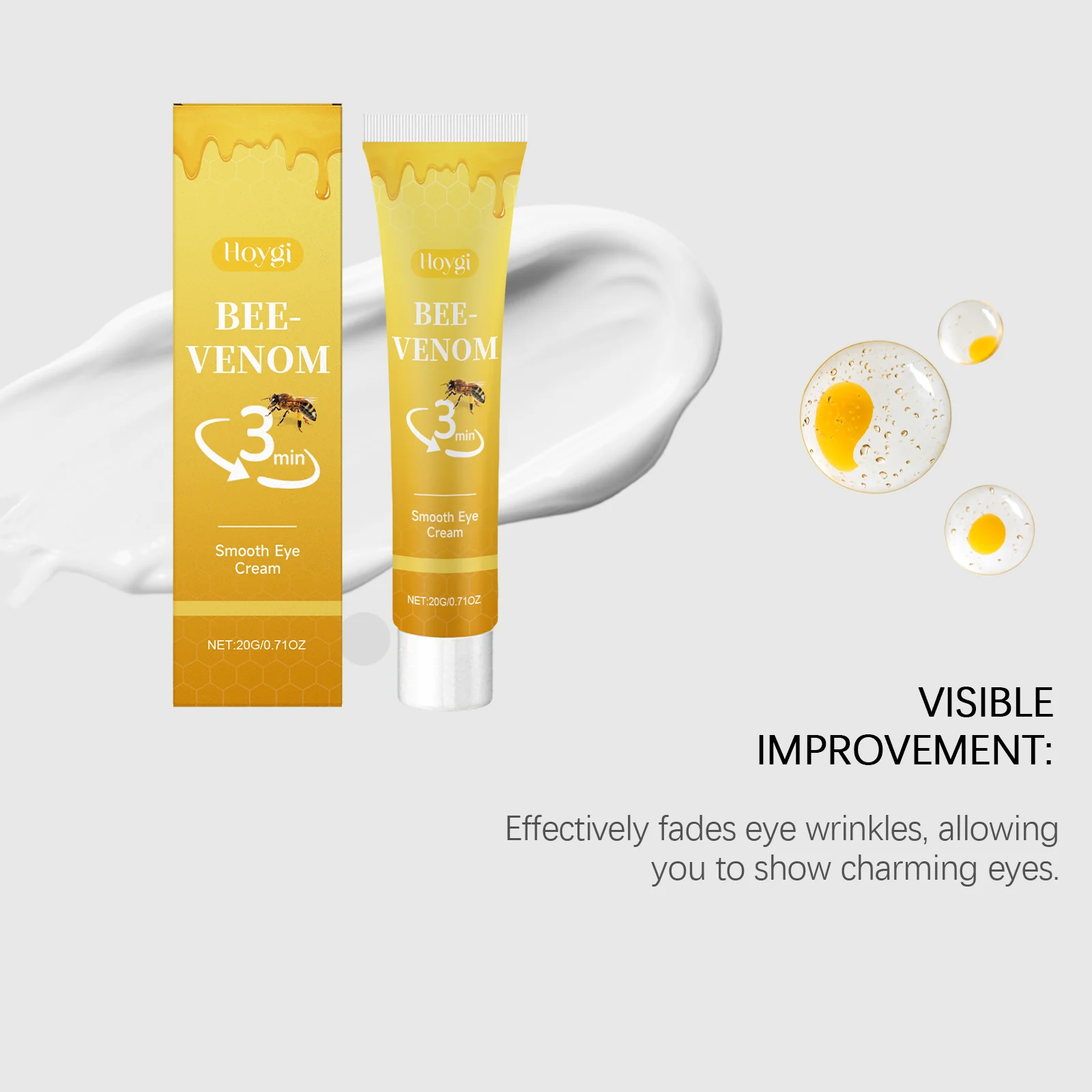 Moisturizing Eye Cream 20g Lightweight Hydration for Delicate Eye Area 11 hoygi moisturizing eye cream 20g hoy v5emsn78 desc 11