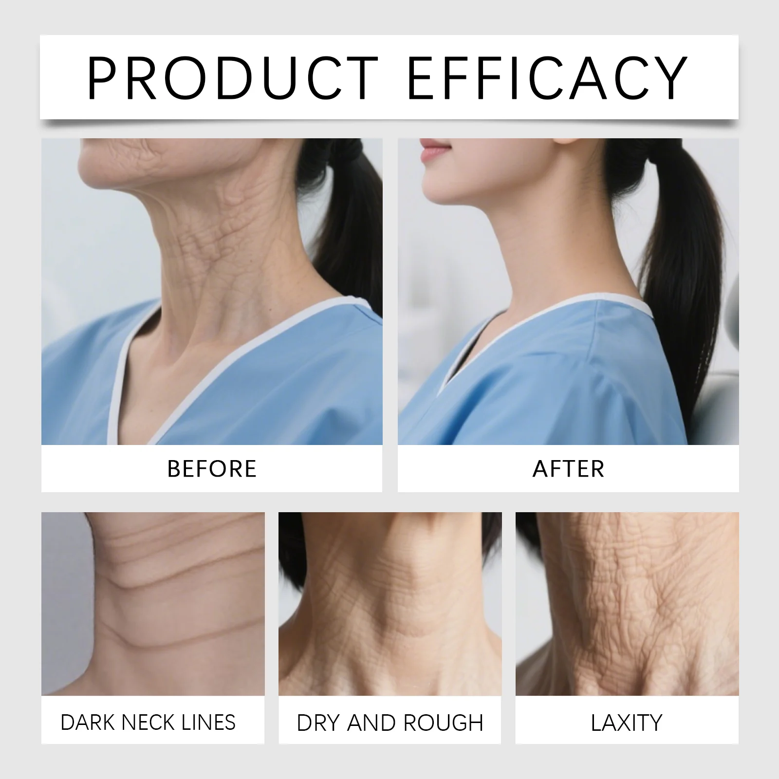 Neck Cream 20g Firming Hydration Anti-Wrinkle Moisturizer for Neck Lines 9 hoygi neck cream firming hydration anti wrinkle 20g hoy 84eeprv3 desc 9