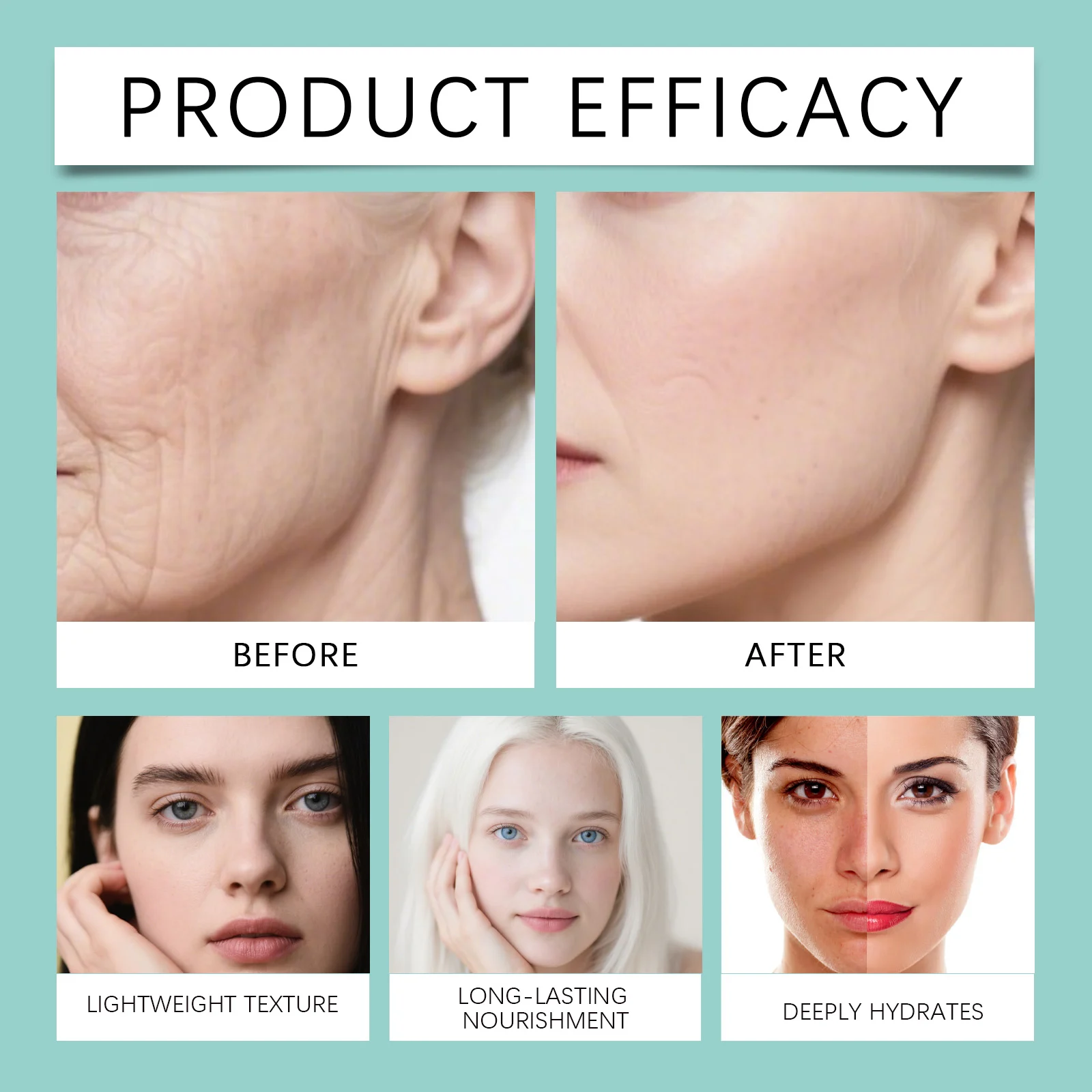 Hyaluronic Acid Moisturizing Cream 30g for Deep Hydration & Brightening, Non-Irritating Daily Face Moisturizer 10 hyaluronic acid moisturizing cream 30g hoy kjgp68va desc 10