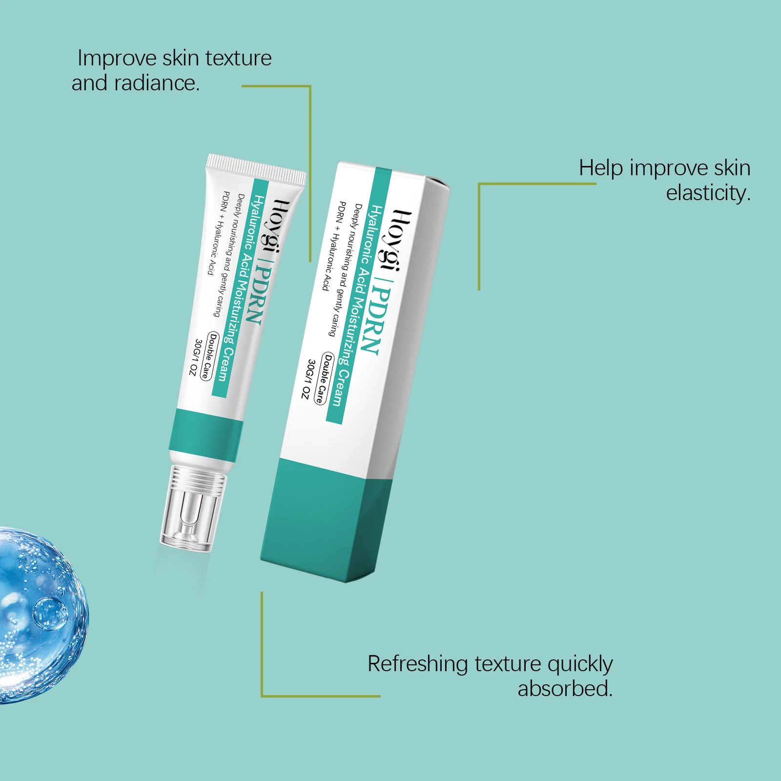 Hyaluronic Acid Moisturizing Cream 30g for Deep Hydration & Brightening, Non-Irritating Daily Face Moisturizer 9 hyaluronic acid moisturizing cream 30g hoy kjgp68va desc 9