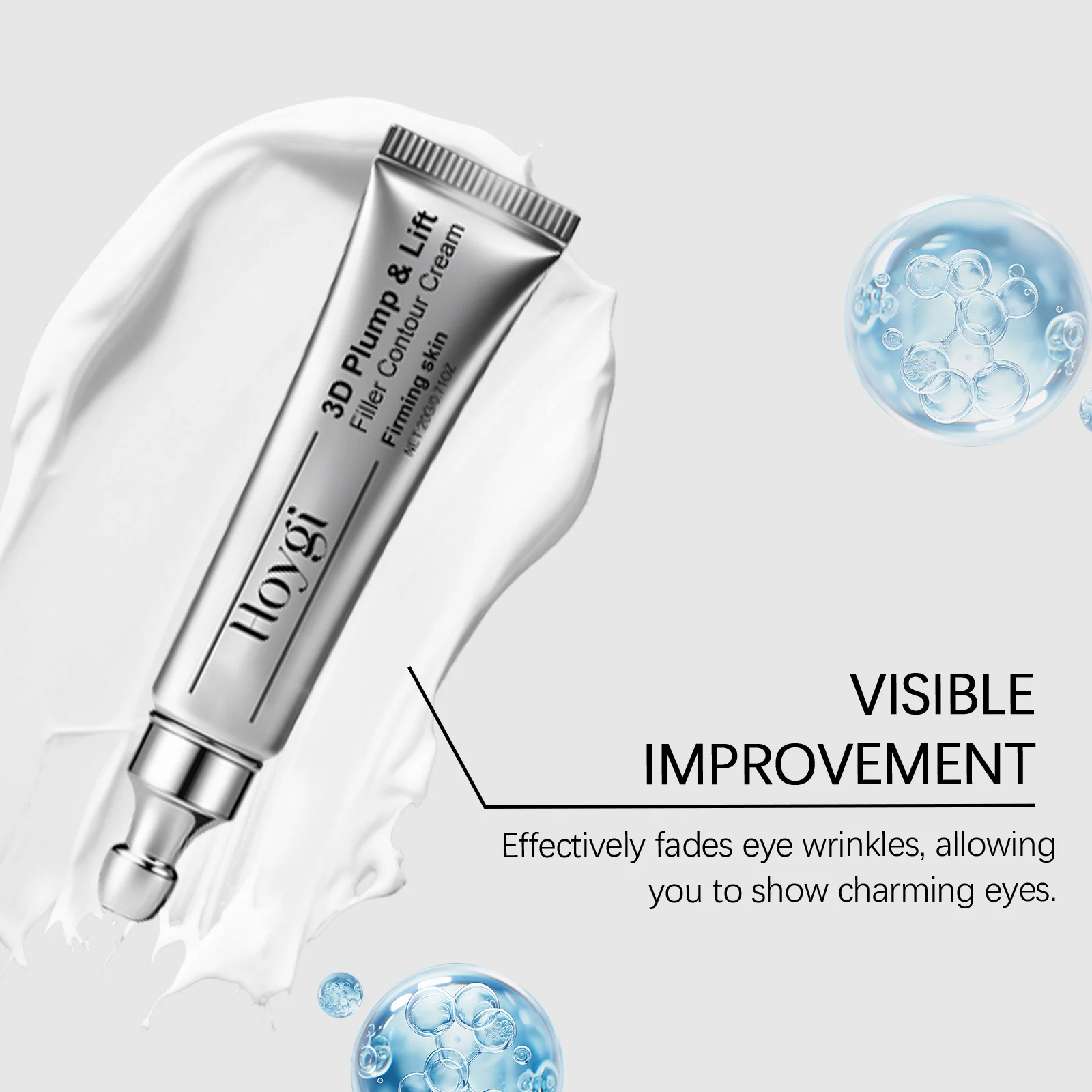 Hydrating Eye Cream with Ceramide EOS & Copper Tripeptide, 20g Moisturizing Massage Cream for Fine Lines & Dark Circles 8 hydrating eye cream ceramide copper tripeptide 20g hoy 425px7z7 desc 8