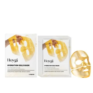 Hydrating face mask sheet in a box, designed for deep moisture, firming, and skin brightening.