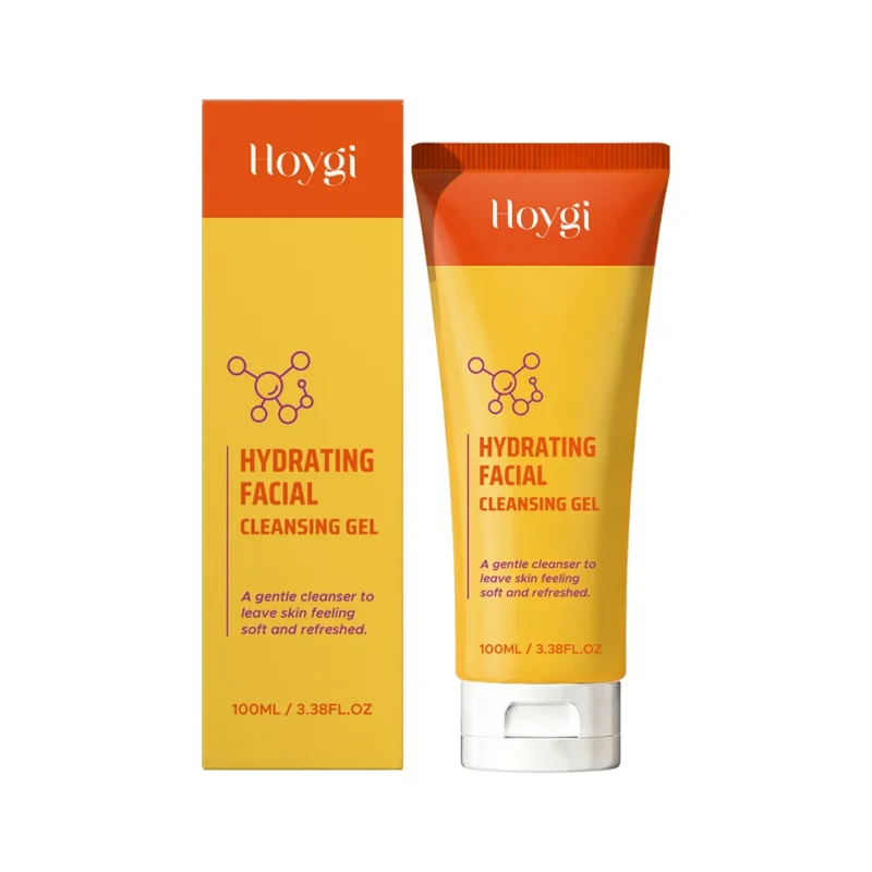 Hydrating Facial Cleansing Gel with Rose Water and Pineapple Extract for Soft, Refreshed Skin