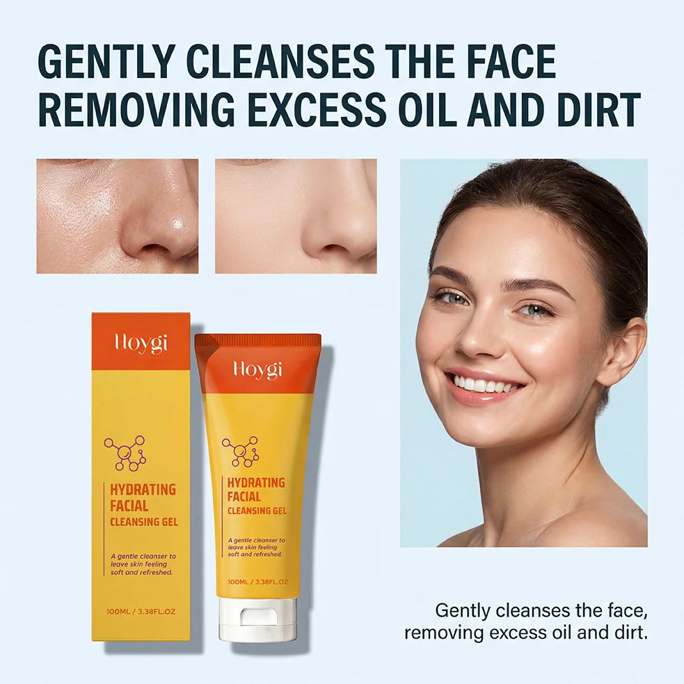 Hydrating Facial Cleansing Gel Moisturizing Gentle Foam Wash 100ml 10 hydrating facial cleansing gel moisturizing gentle foam wash 100ml hoy wce27xx7 desc 10