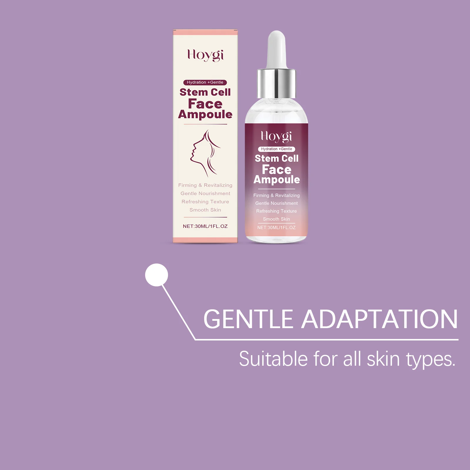 Hydrating Facial Serum 30ml Gentle Moisturizing Ampoule for Firming & Elasticity Daily Skincare 6 hydrating facial serum 30ml hoy j45ynp8s desc 6
