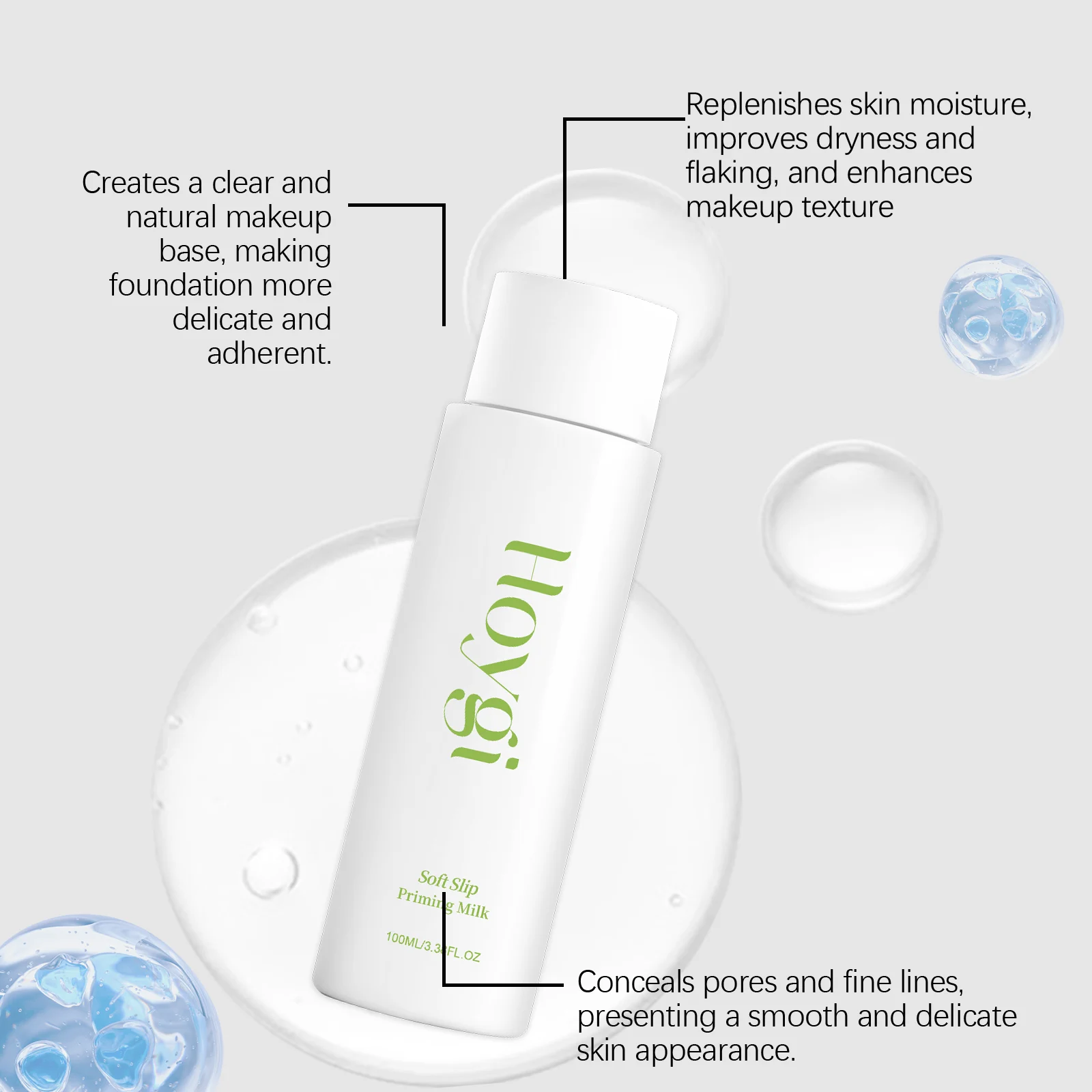Hydrating Makeup Primer 100ml Moisturizing & Smoothing Face Base for Flawless Finish 8 hydrating makeup primer 100ml hoy qnu32ceu desc 8 1