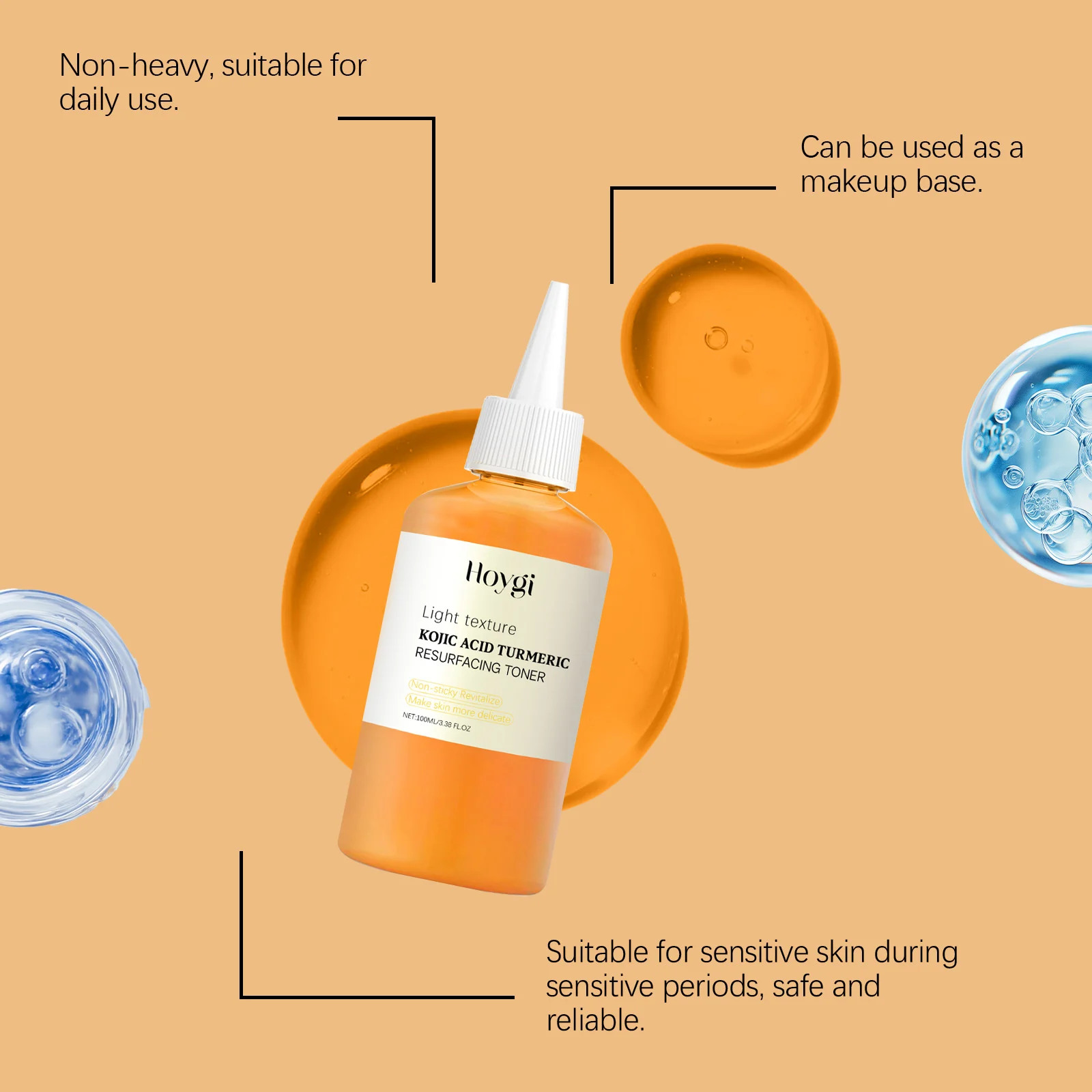 Kojic Acid Turmeric Resurfacing Toner 100ml Deep Moisturizing Brightening Skin Gentle Conditioning 7 kojic acid turmeric resurfacing toner 100ml hoy 4bej677x desc 7