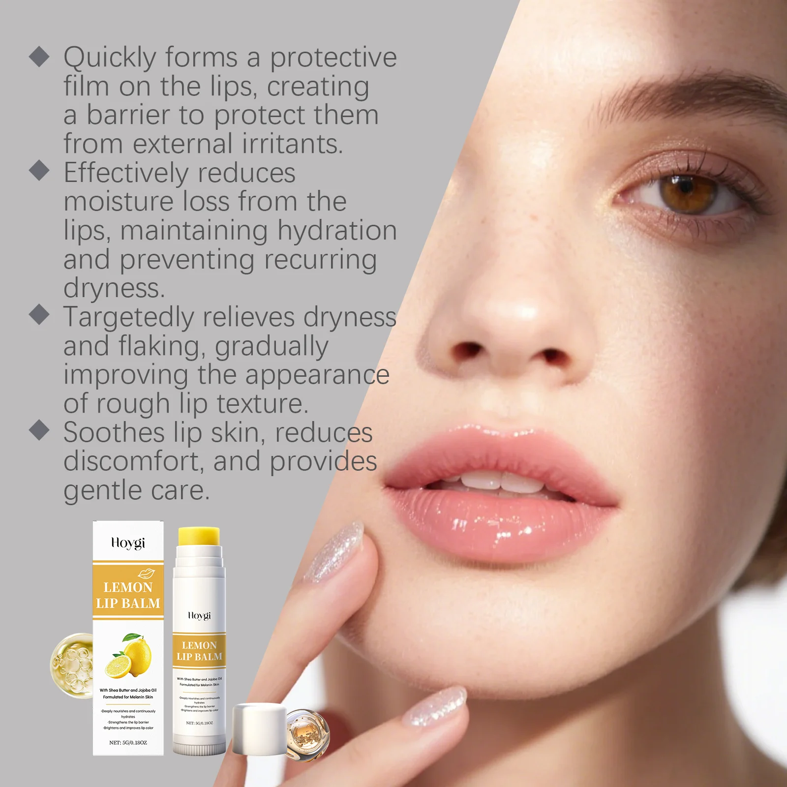 Lemon Turmeric Lip Balm Moisturizing & Softening Lip Care 7 lemon turmeric lip balm moisturizing softening hoy wbdace3j desc 7