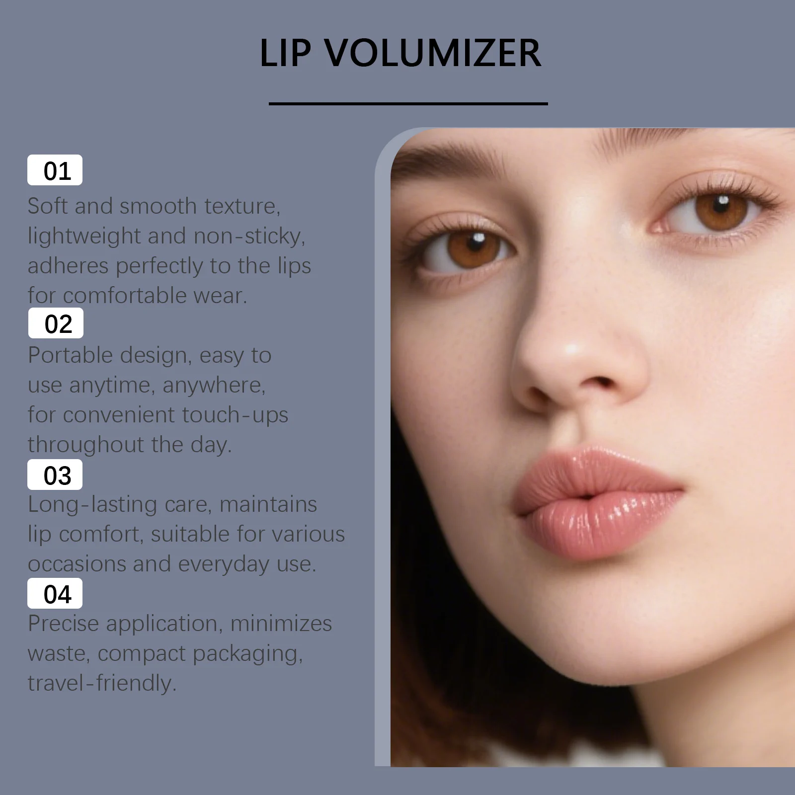 Lip Plumping Gloss 15g, Lightweight Hydrating Lip Oil with Hyaluronic Acid & Retinol for Daily Care 5 lip plumping gloss 15g hydrating lip oil hoy y638xky5 desc 5