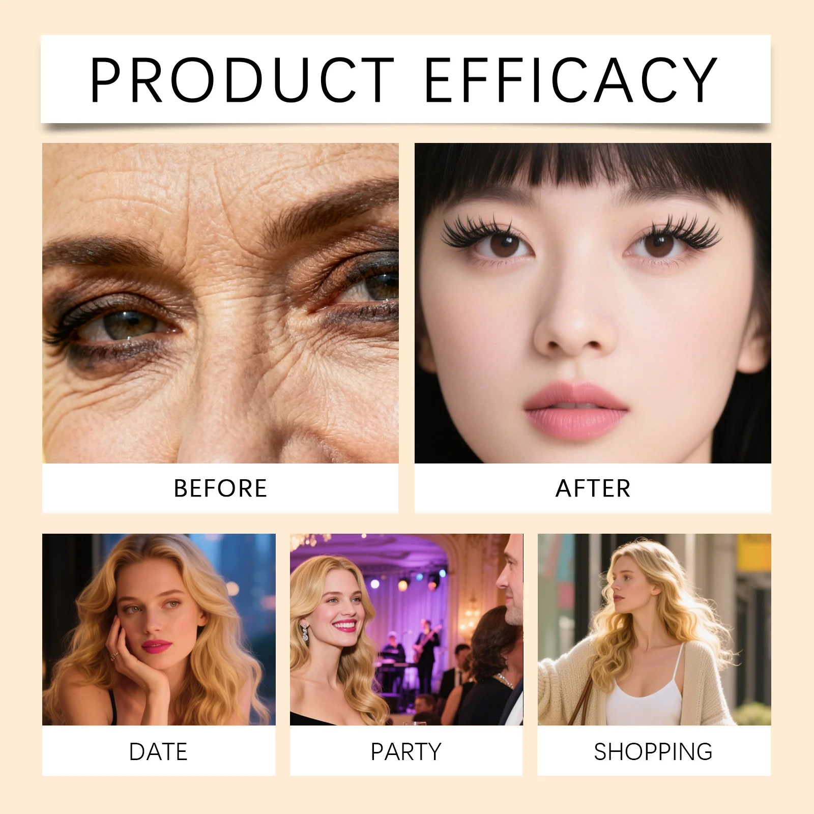Hoygi Instant Lift & Brighten Peptide Eye Cream for All Skin Types 9 peptide eye cream hoy fzwqfkt2 desc 9