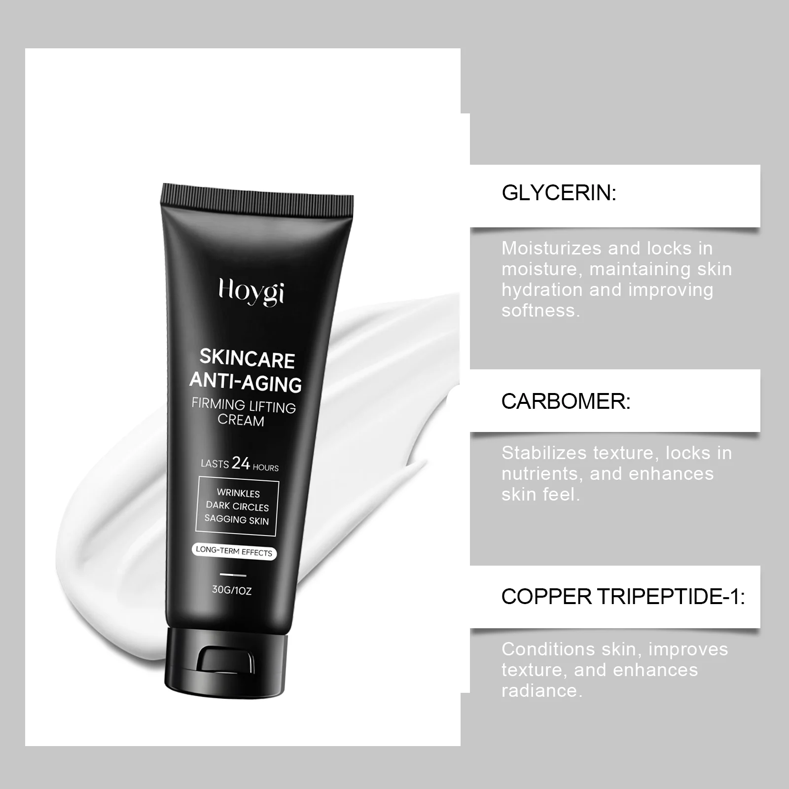 Peptide Moisturizing Cream 30g for Firmer, Brighter, and Hydrated Facial Skin 8 peptide moisturizing cream 30g hoy 2yvgq2k4 desc 8
