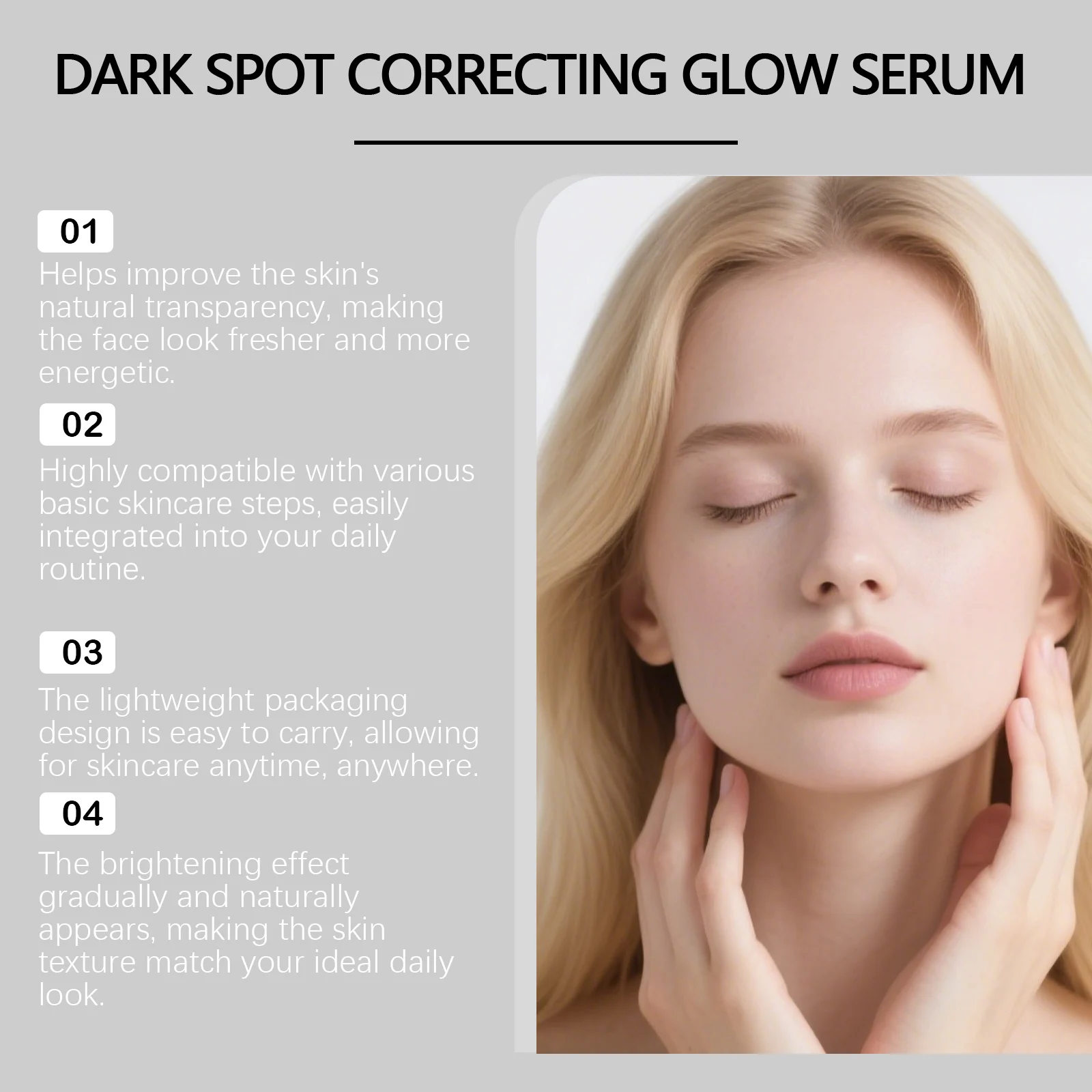 Hoygi Retinol Serum with Niacinamide & Licorice Root for Dark Spot Correcting & Brightening 6 retinol dark spot serum hoy hra7swdm desc 6