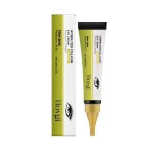 Hoygi Retinol Eye Cream 20g in a sleek tube, designed for hydrating and firming the delicate eye area