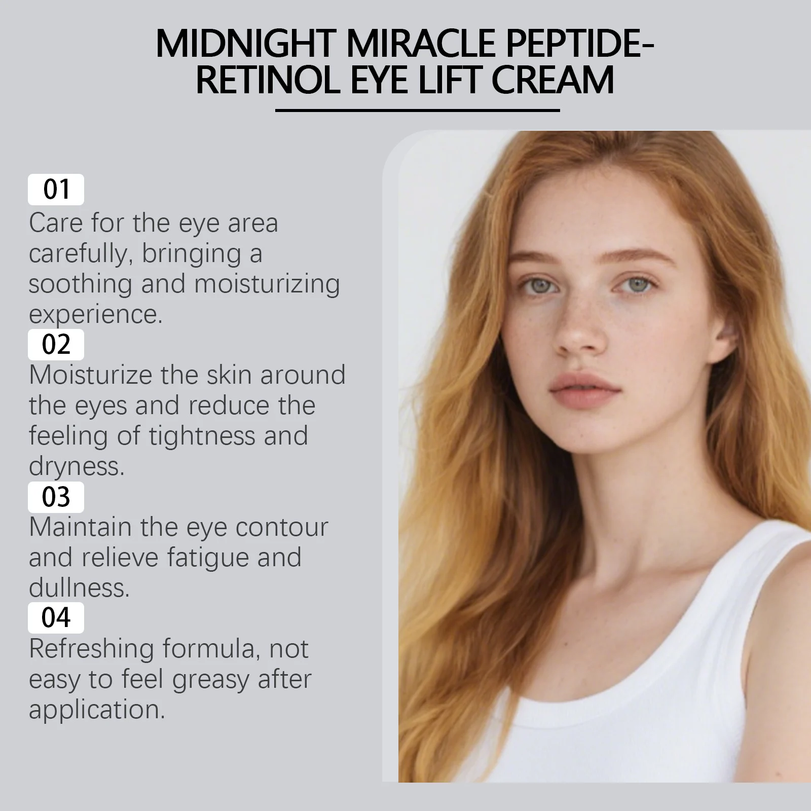 Hoygi Midnight Miracle Peptide-Retinol Eye Lift Cream | Restores, Firms & Brightens 6 retinol eye cream hoy 6fr8cwt8 desc 6