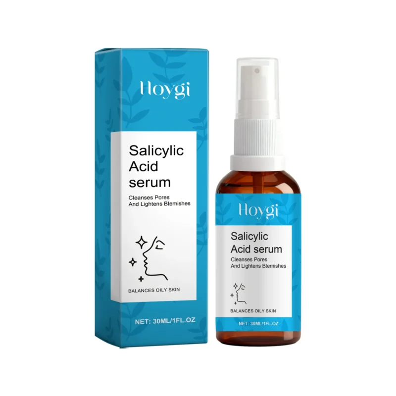 Hoygi Salicylic Acid Serum 30ml with hyaluronic acid for deep pore cleansing and blemish lightening
