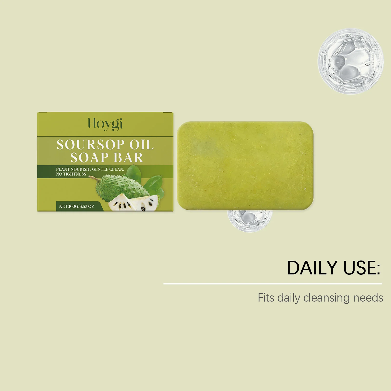 Soursop Oil Soap Bar 100g for Gentle Cleansing, Nourishing & Hydrating Skin Care 8 soursop oil soap bar 100g gentle cleansing nourishing hoy qn99qhqj desc 8