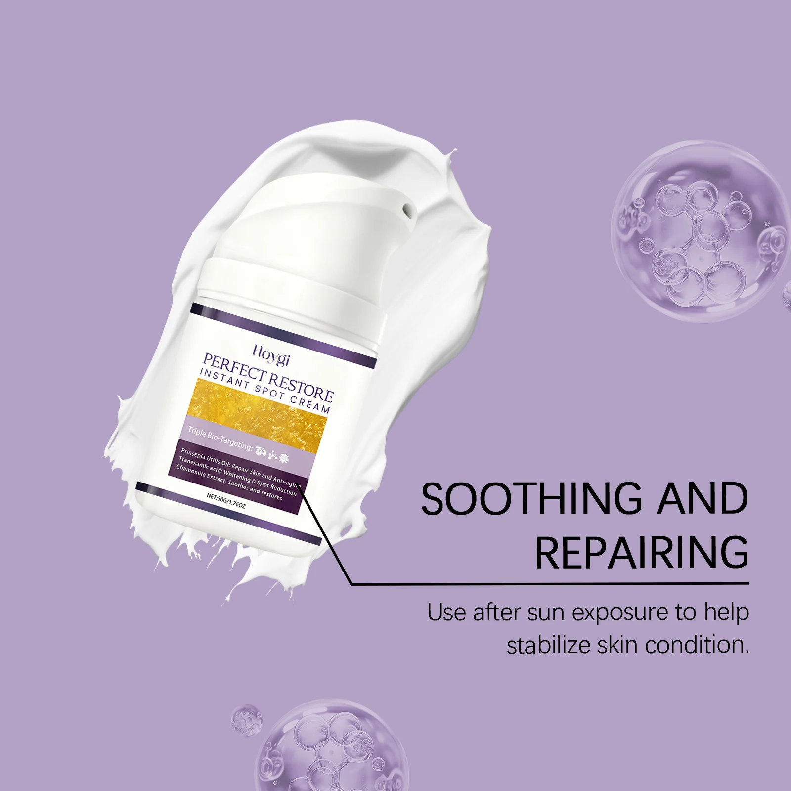 Spot Brightening Cream 50g for Face and Body, Hydrating & Soothing with Tranexamic Acid 5 spot brightening cream 50g hoy m794aspj desc 5