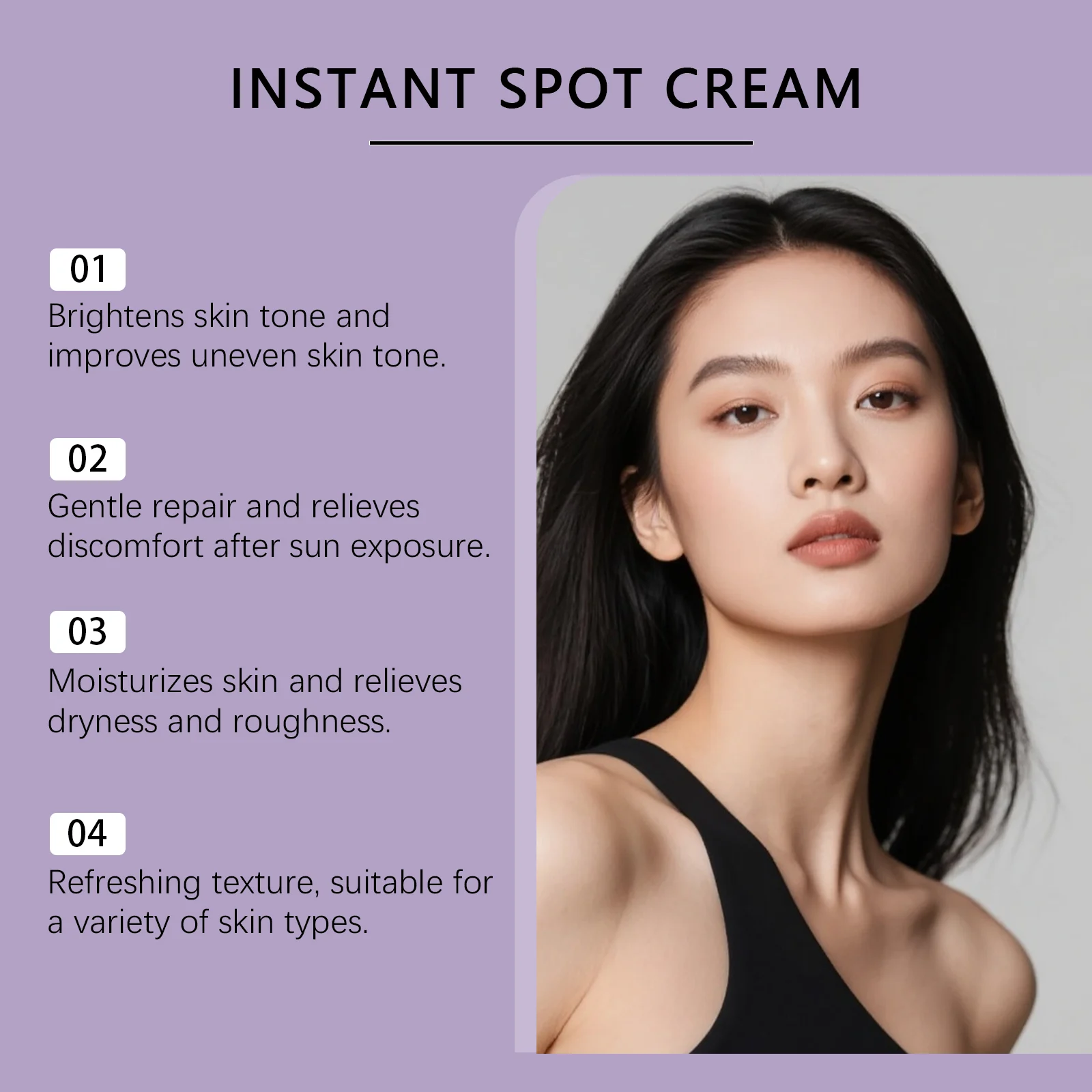 Spot Brightening Cream 50g for Face and Body, Hydrating & Soothing with Tranexamic Acid 8 spot brightening cream 50g hoy m794aspj desc 8