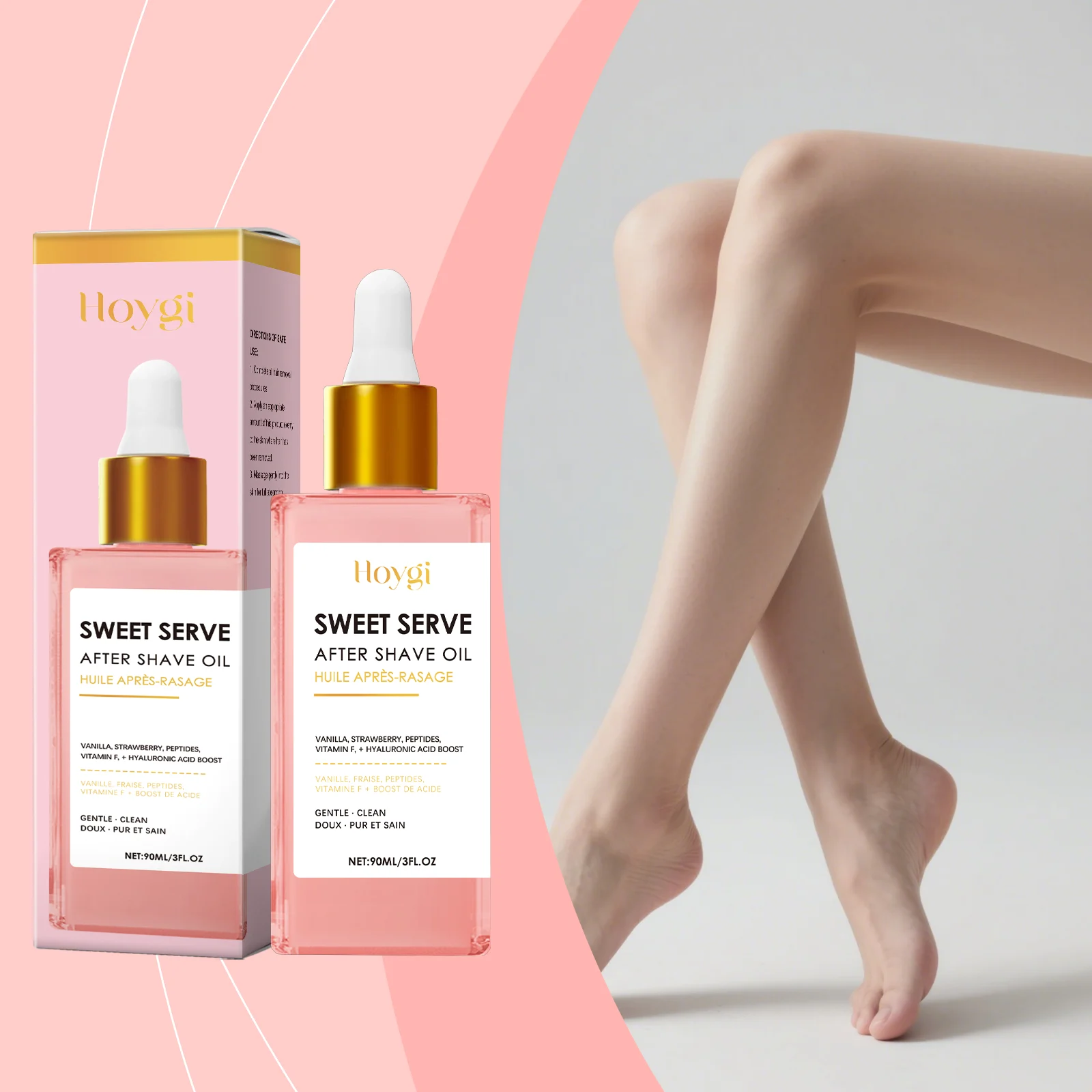 Strawberry After Hair Removal & Shave Care Oil 90ml for Moisturizing & Slowing Hair Growth 2 strawberry after hair removal shave care oil 90ml hoy 56k7q9ph desc 2