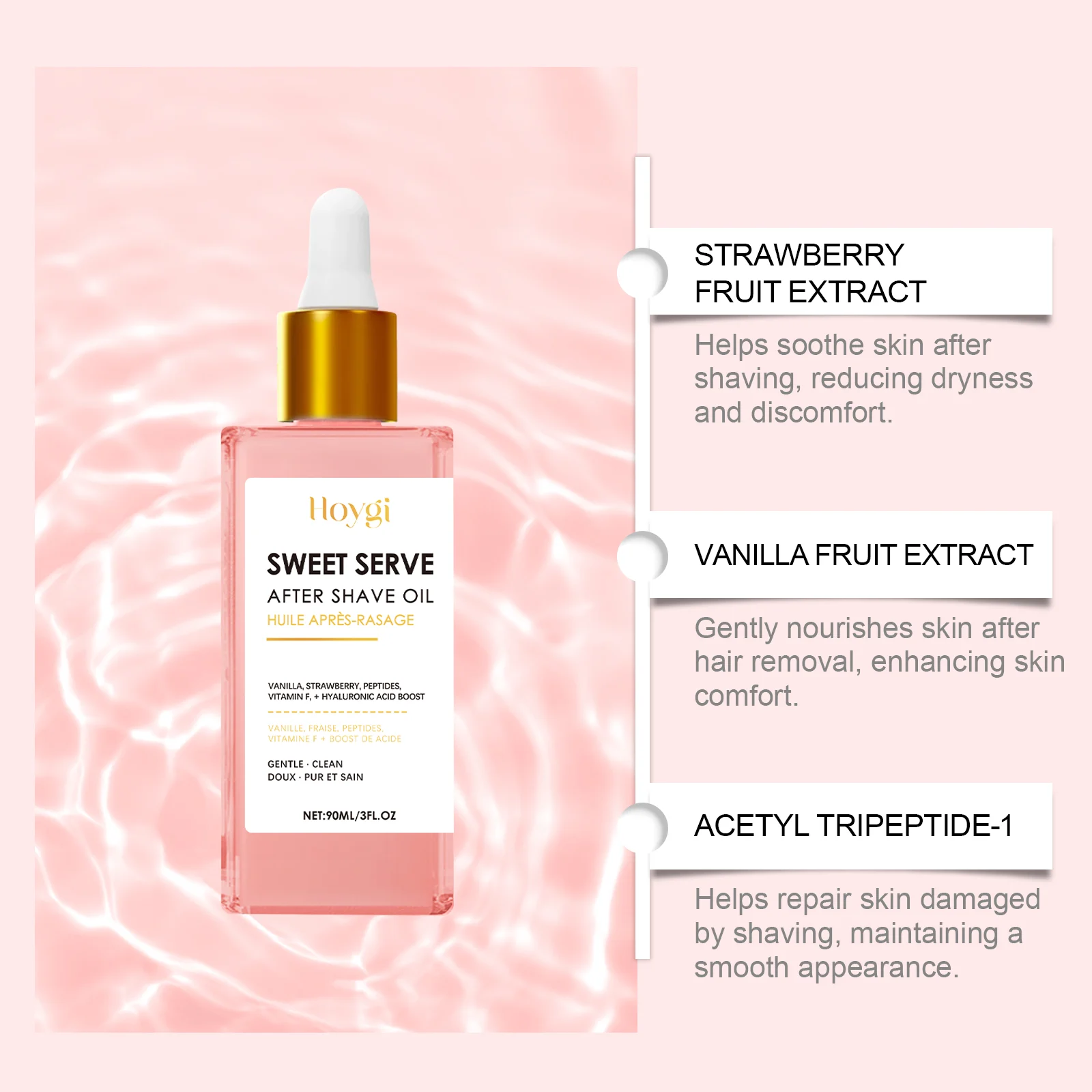 Strawberry After Hair Removal & Shave Care Oil 90ml for Moisturizing & Slowing Hair Growth 7 strawberry after hair removal shave care oil 90ml hoy 56k7q9ph desc 7