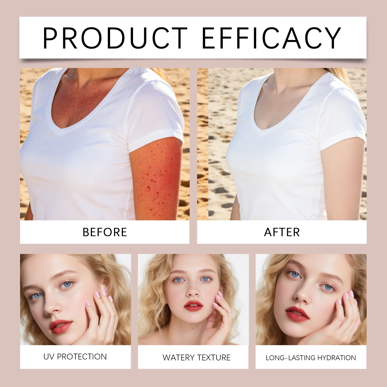 Sunscreen Tinted Moisturizer SPF50 Lightweight Dewy Finish 50g 9 sunscreen tinted moisturizer spf50 50g hoy 5acnqr2r desc 9